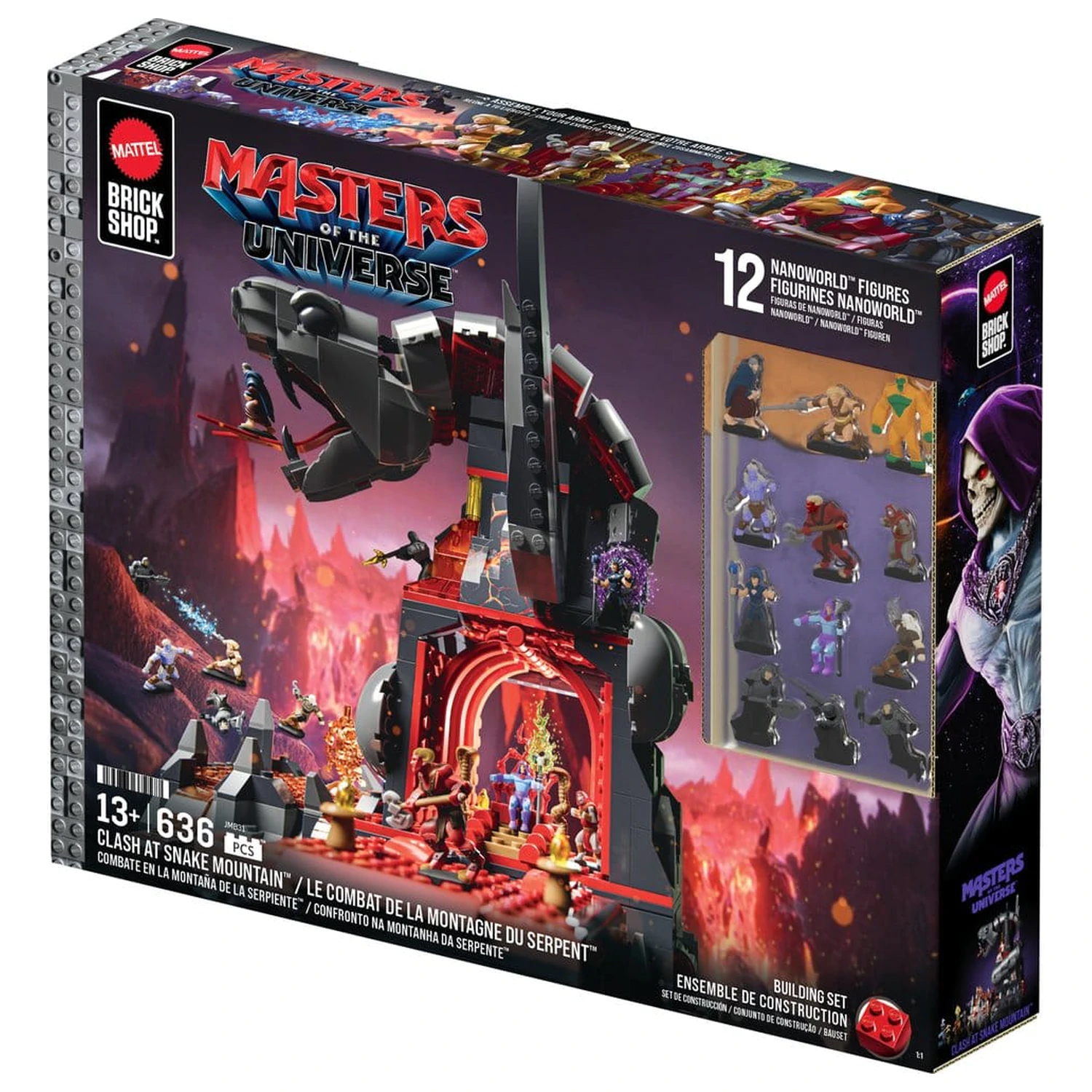 Masters of the Universe Mattel trgovina z opeko komplet za sestavljanje Snake Mountain fotografija izdelka