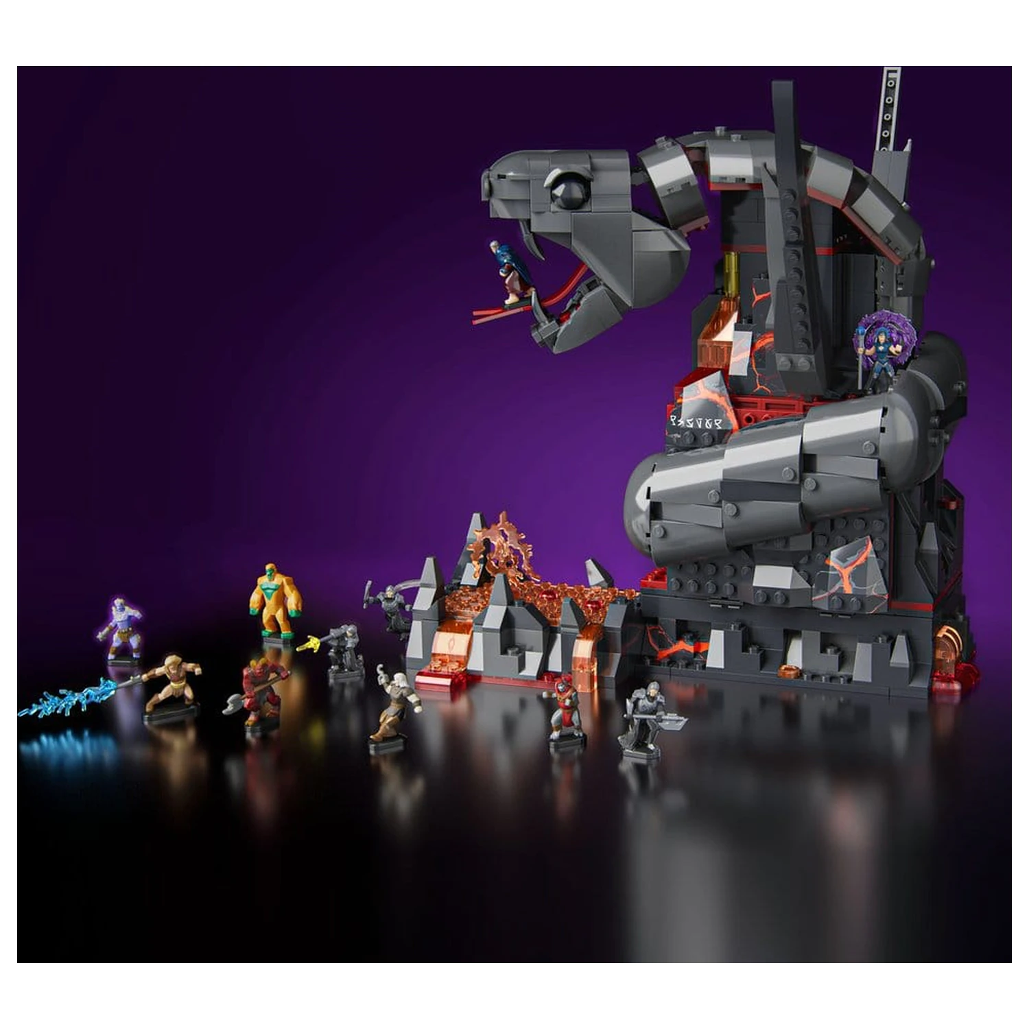 Masters of the Universe Mattel trgovina z opeko komplet za sestavljanje Snake Mountain fotografija izdelka