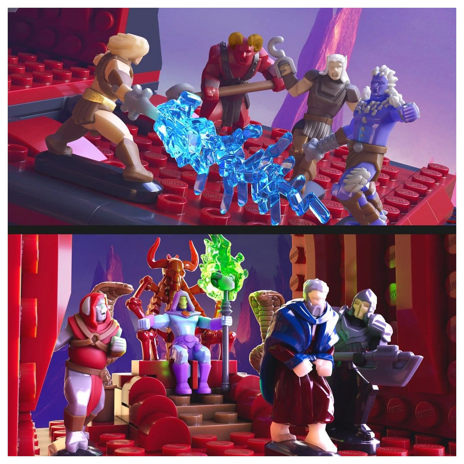 Masters of the Universe Mattel trgovina z opeko komplet za sestavljanje Snake Mountain fotografija izdelka