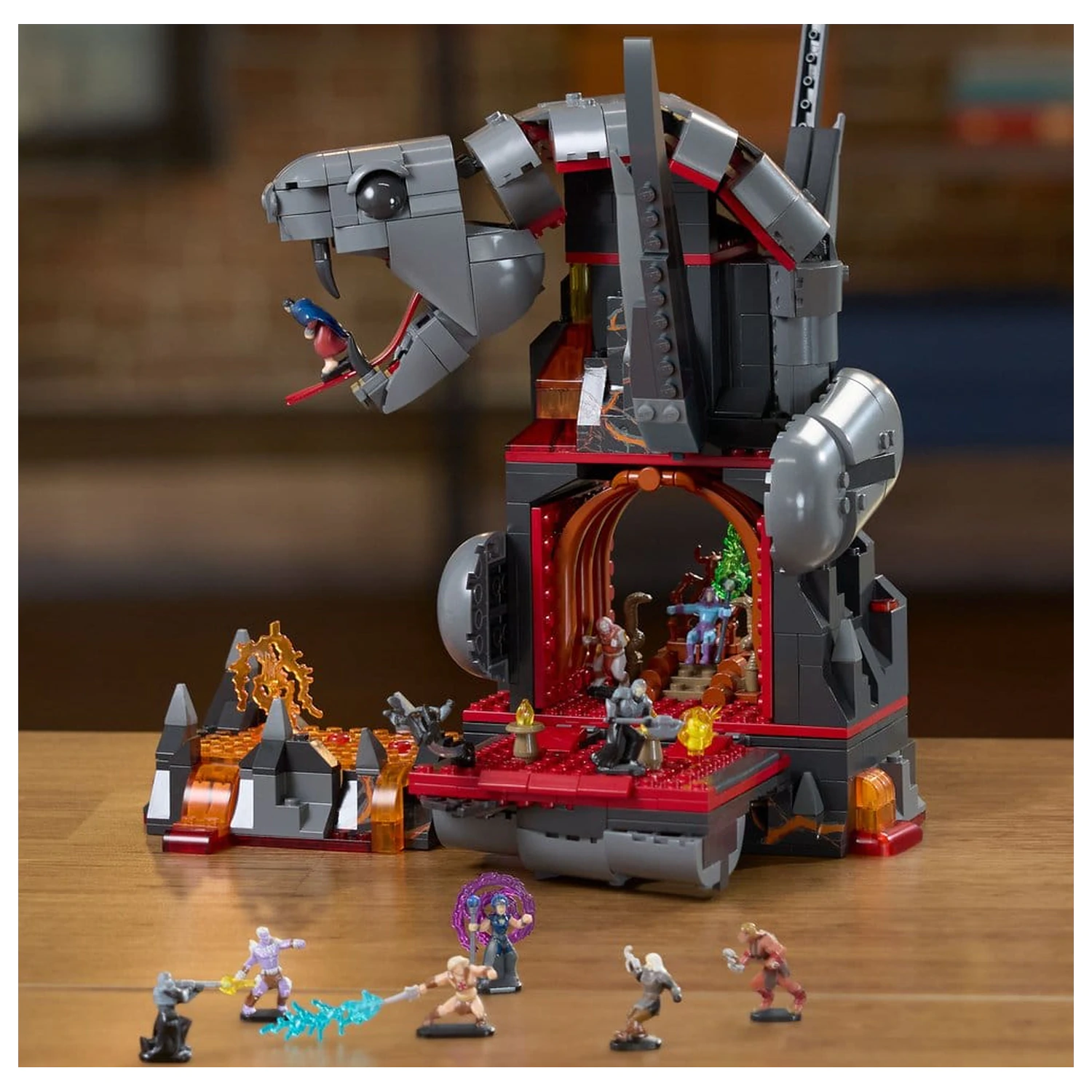 Masters of the Universe Mattel trgovina z opeko komplet za sestavljanje Snake Mountain fotografija izdelka
