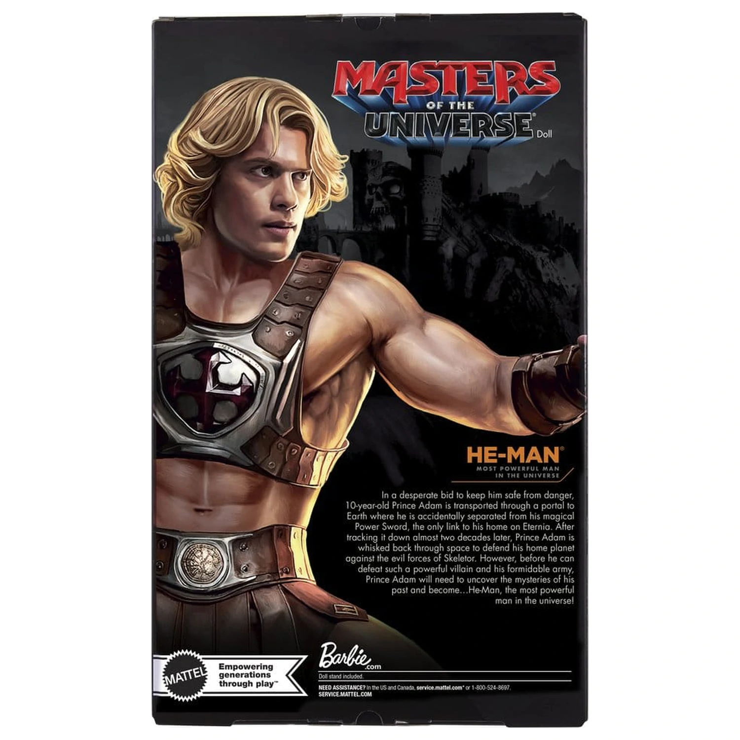 Masters of the Universe Movie 2026 Barbie Signature Lutka He-Man 30 cm fotografija izdelka