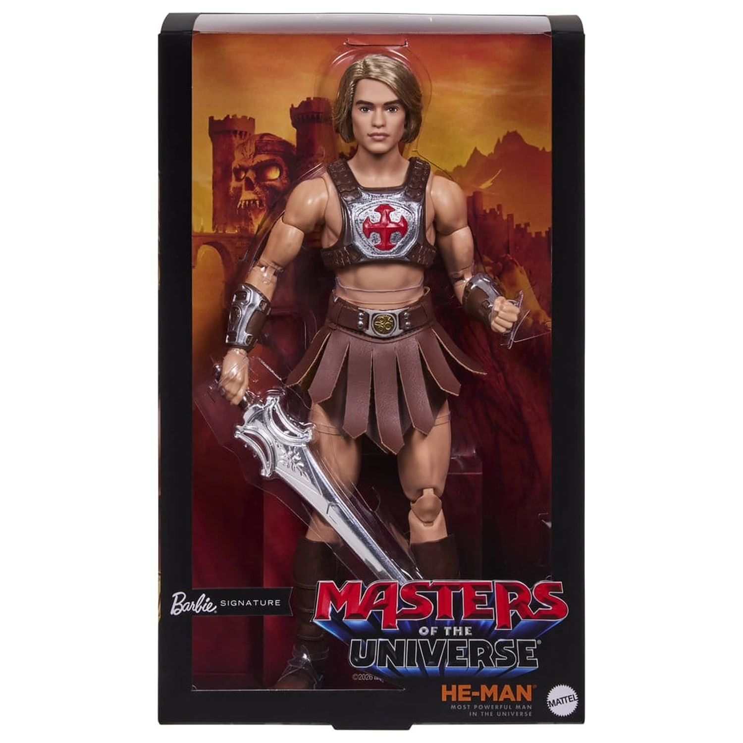 Masters of the Universe Movie 2026 Barbie Signature Lutka He-Man 30 cm fotografija izdelka