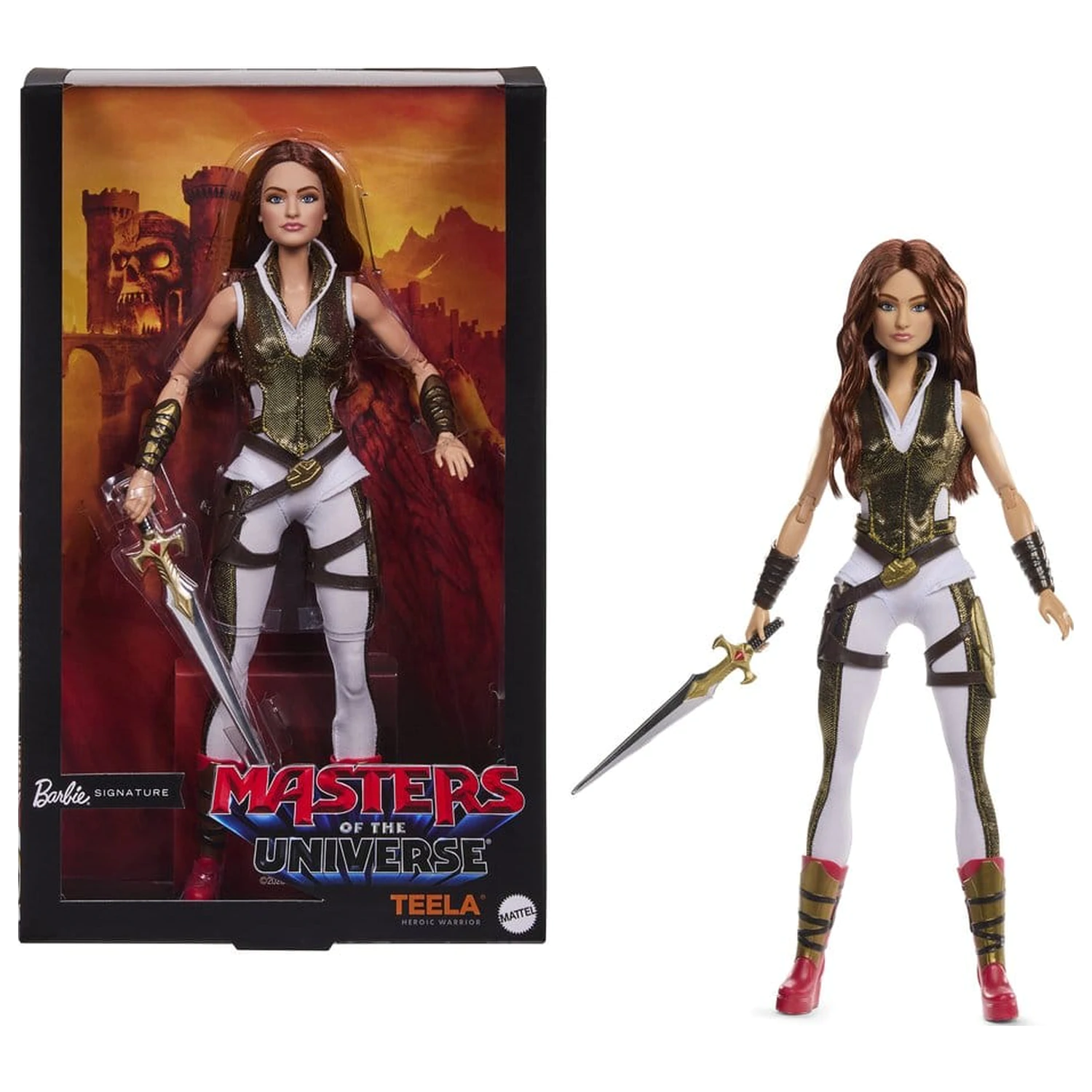 Masters of the Universe Movie 2026 Barbie Signature Lutka Teela 30 cm fotografija izdelka