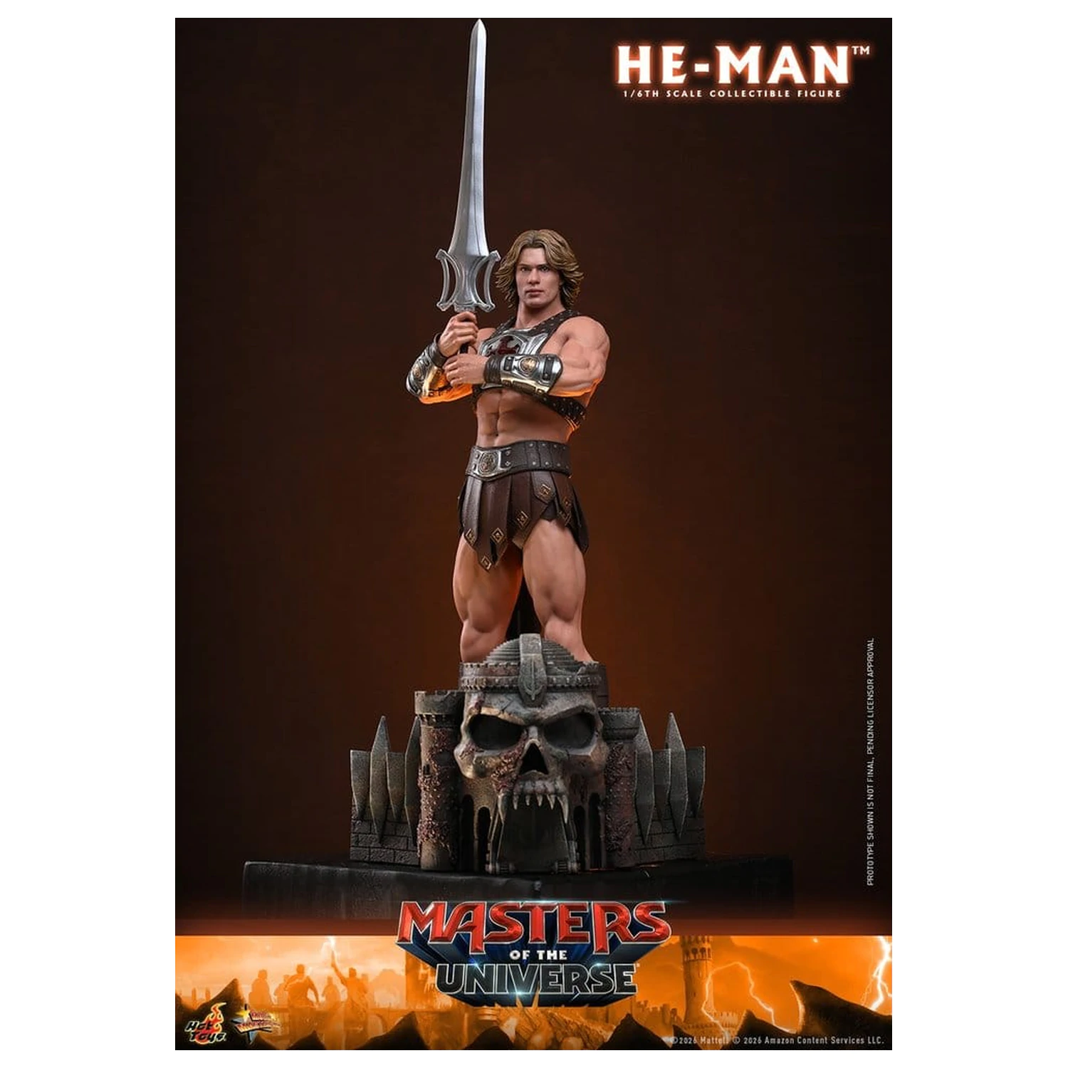 Masters of the Universe filmska mojstrovina akcijska figura 1/6 He-Man 31 cm fotografija izdelka
