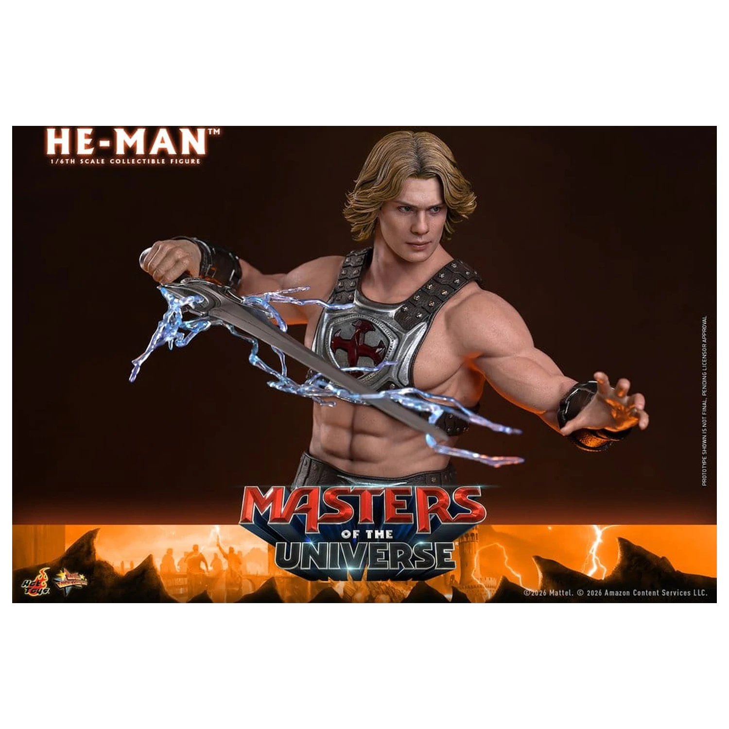 Masters of the Universe filmska mojstrovina akcijska figura 1/6 He-Man 31 cm fotografija izdelka