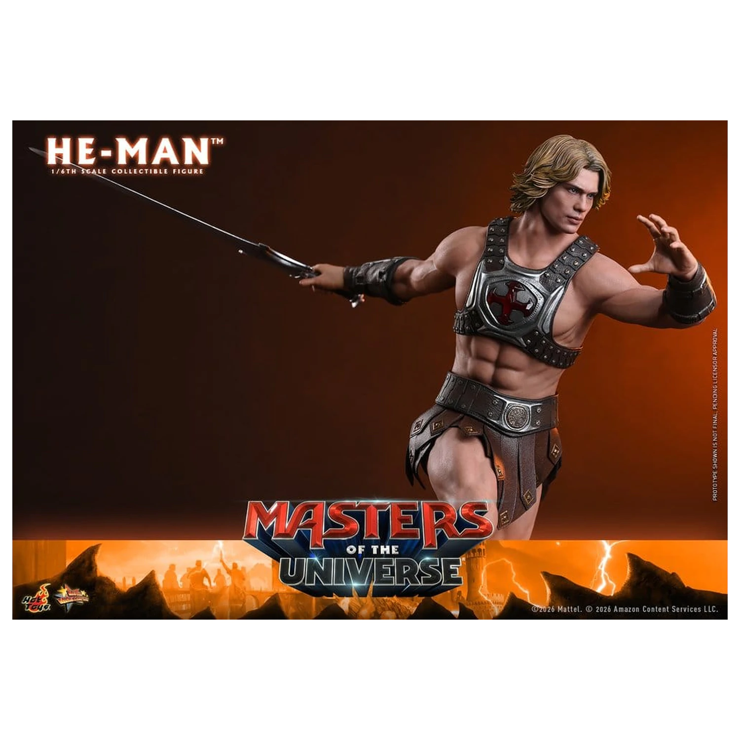 Masters of the Universe filmska mojstrovina akcijska figura 1/6 He-Man 31 cm fotografija izdelka
