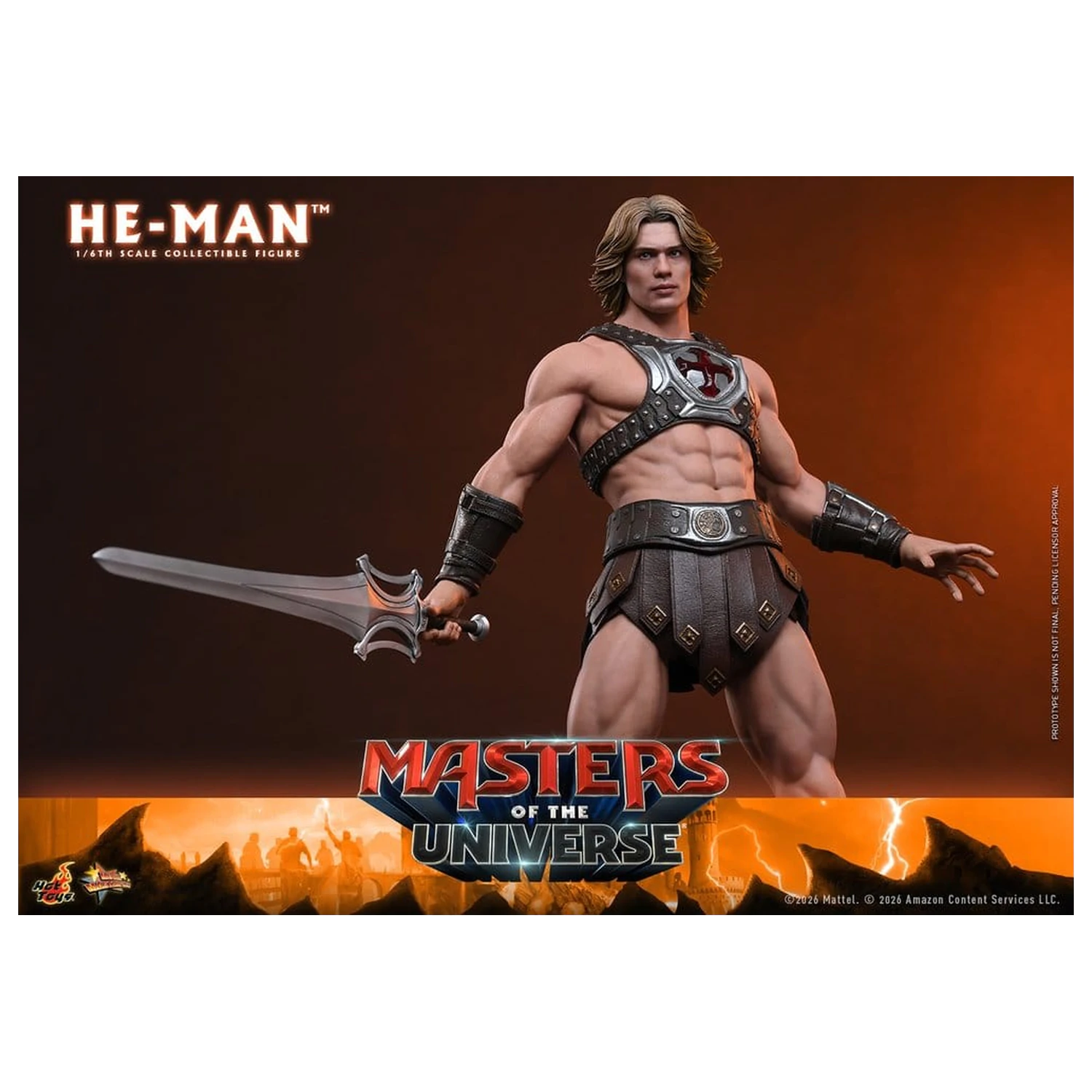 Masters of the Universe filmska mojstrovina akcijska figura 1/6 He-Man 31 cm fotografija izdelka