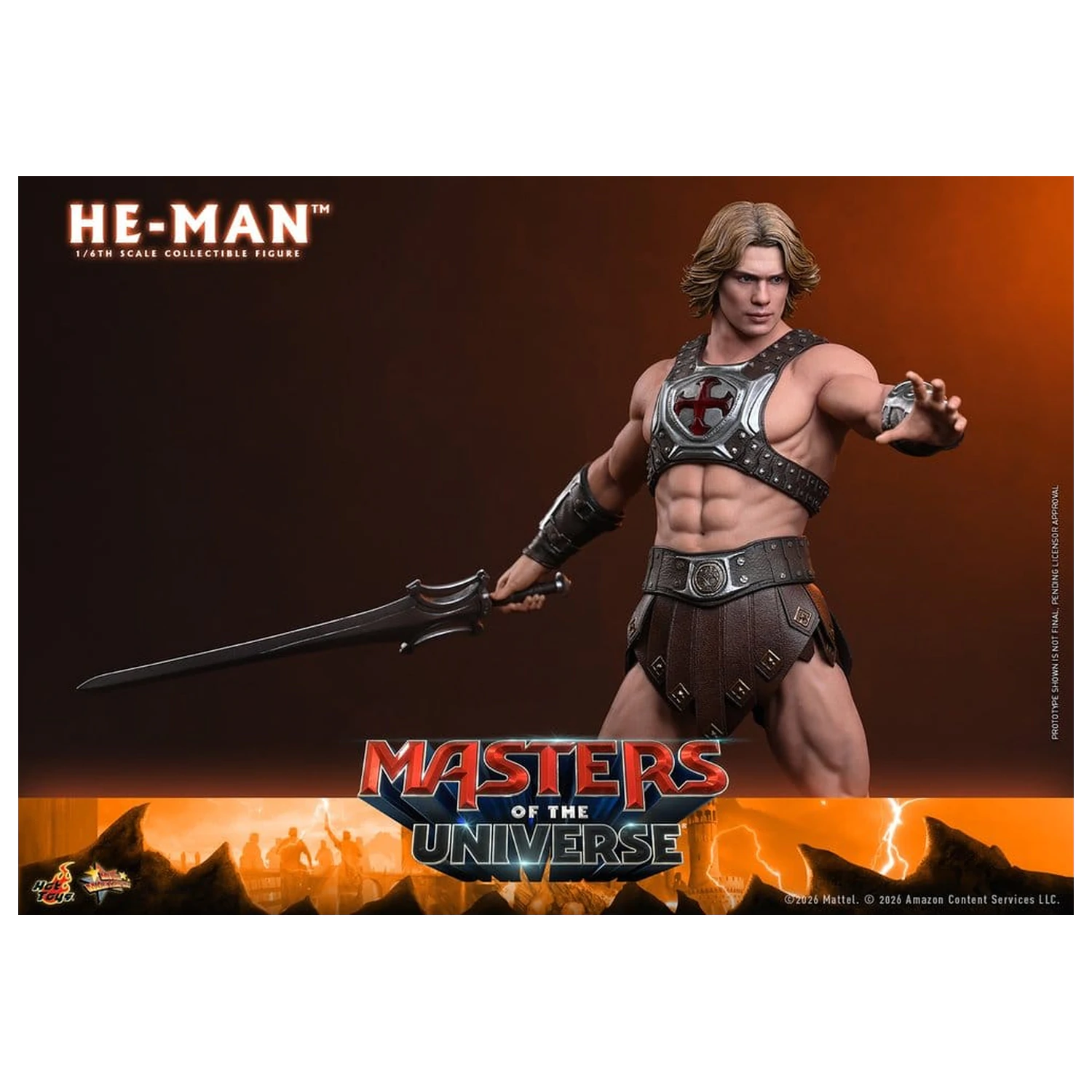 Masters of the Universe filmska mojstrovina akcijska figura 1/6 He-Man 31 cm fotografija izdelka
