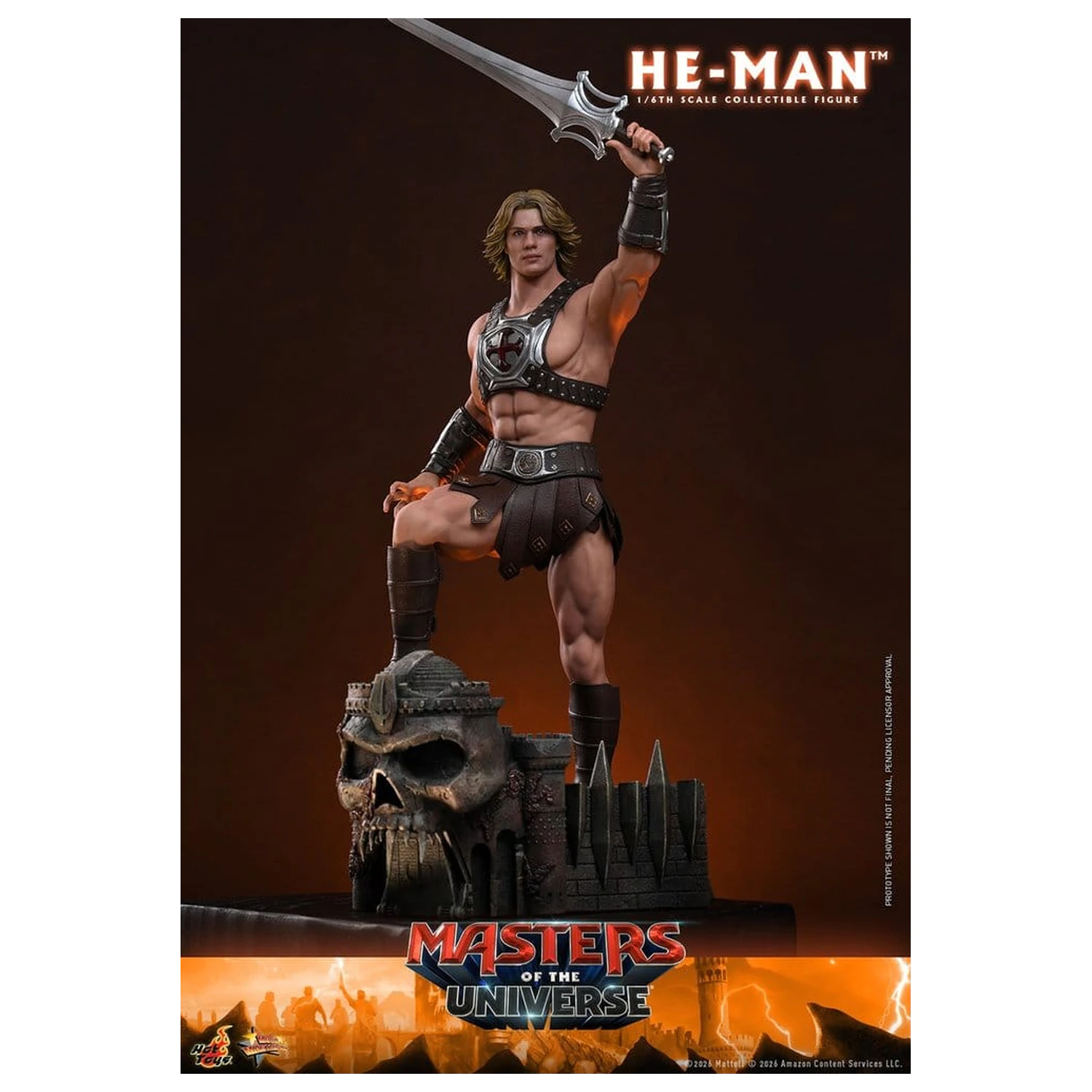 Masters of the Universe filmska mojstrovina akcijska figura 1/6 He-Man 31 cm fotografija izdelka