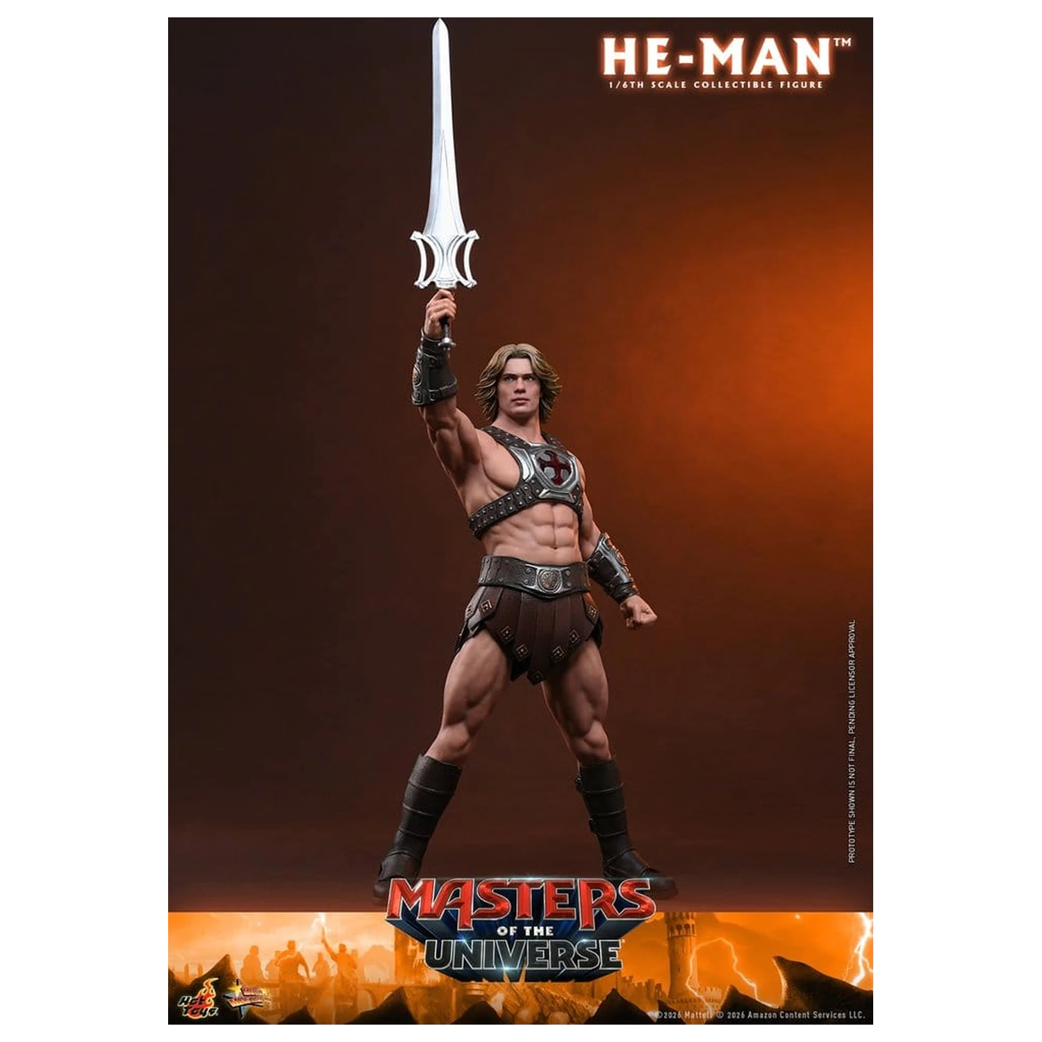 Masters of the Universe filmska mojstrovina akcijska figura 1/6 He-Man 31 cm fotografija izdelka