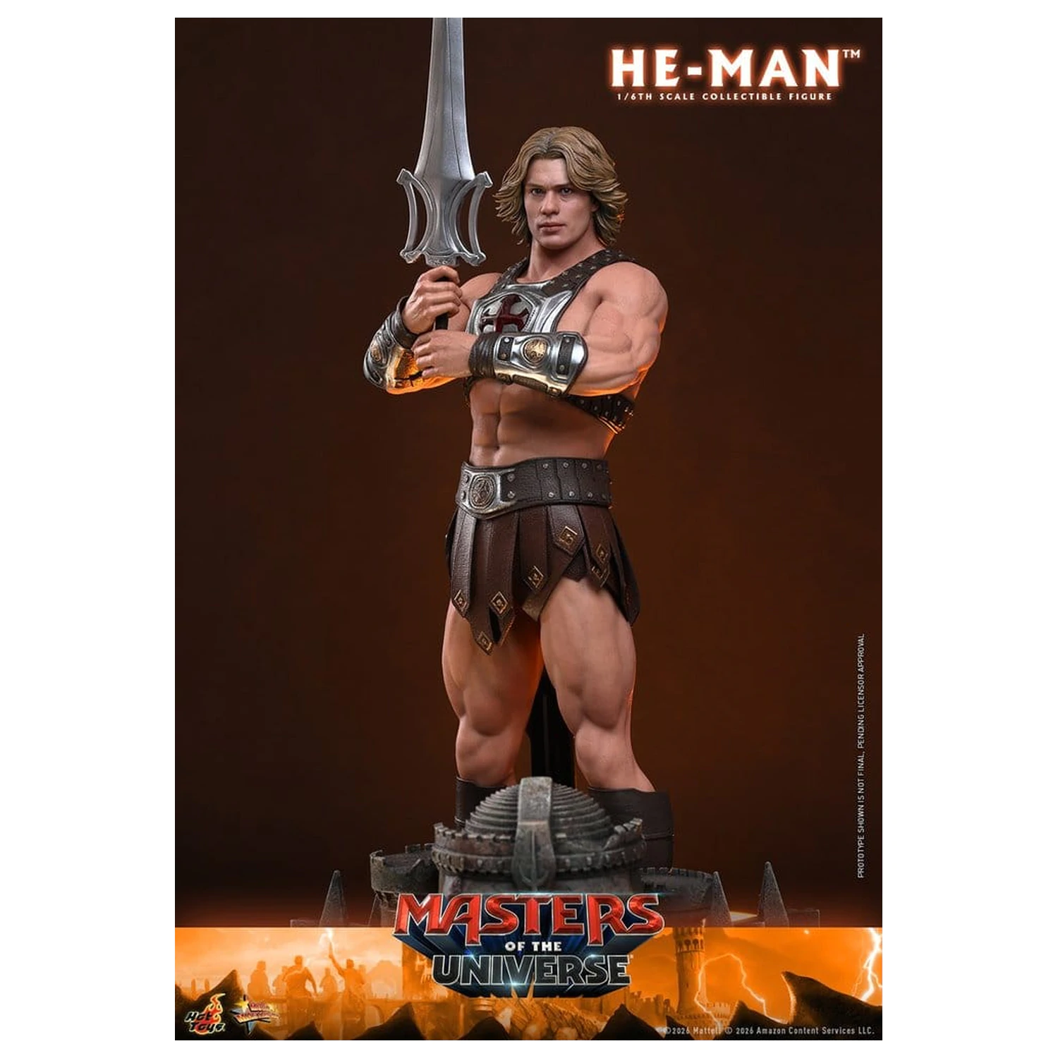 Masters of the Universe filmska mojstrovina akcijska figura 1/6 He-Man 31 cm fotografija izdelka