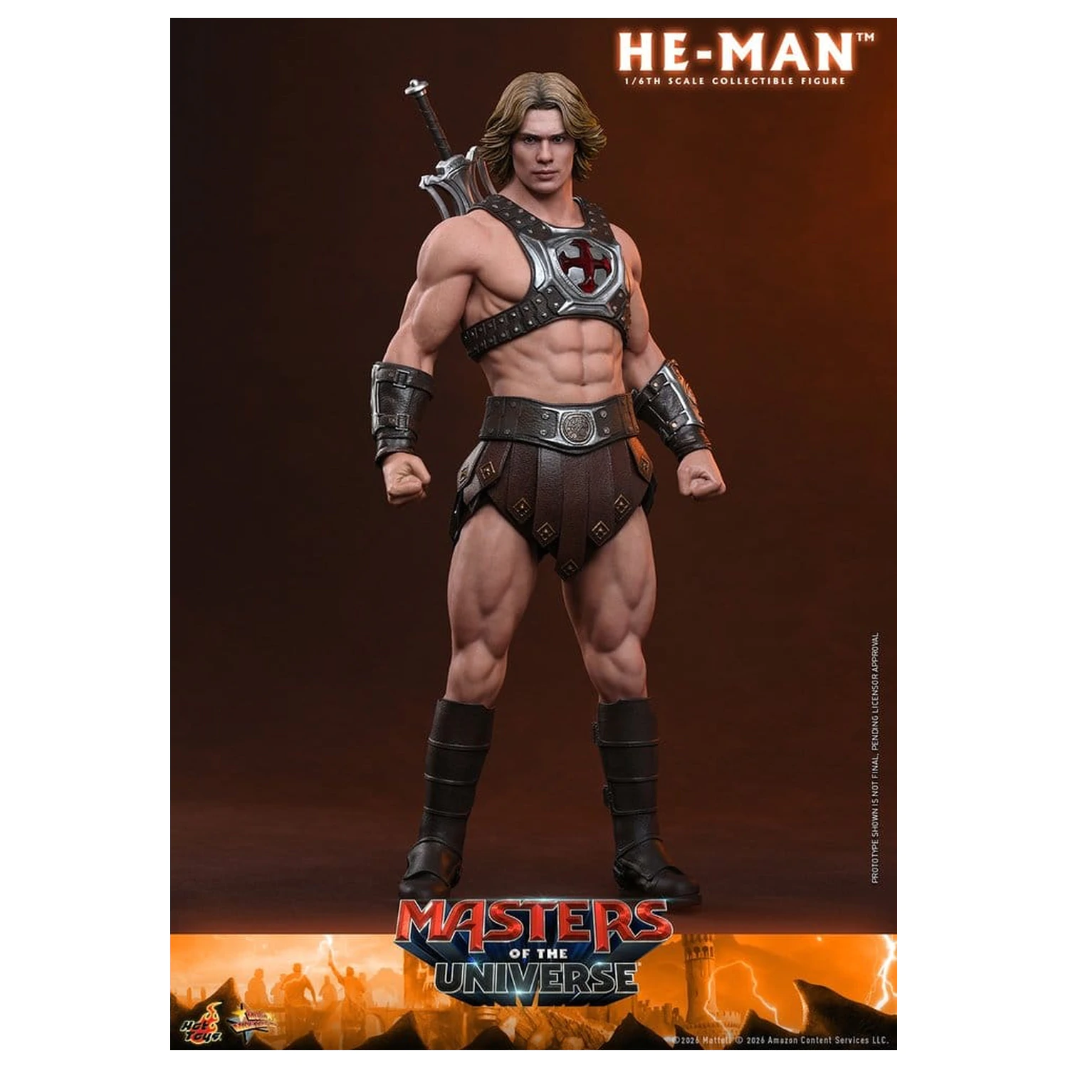 Masters of the Universe filmska mojstrovina akcijska figura 1/6 He-Man 31 cm fotografija izdelka