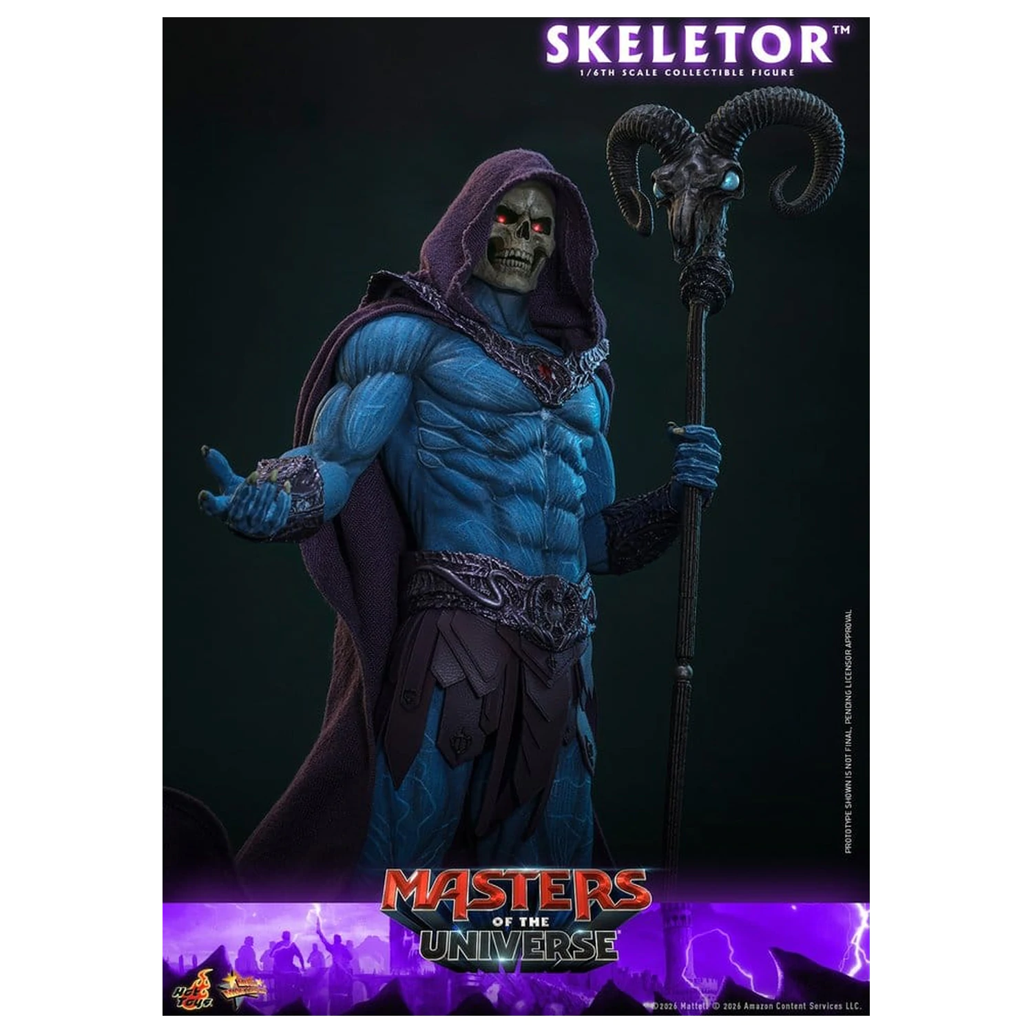 Masters of the Universe Movie Masterpiece akcijska figura 1/6 Skeletor 31 cm fotografija izdelka