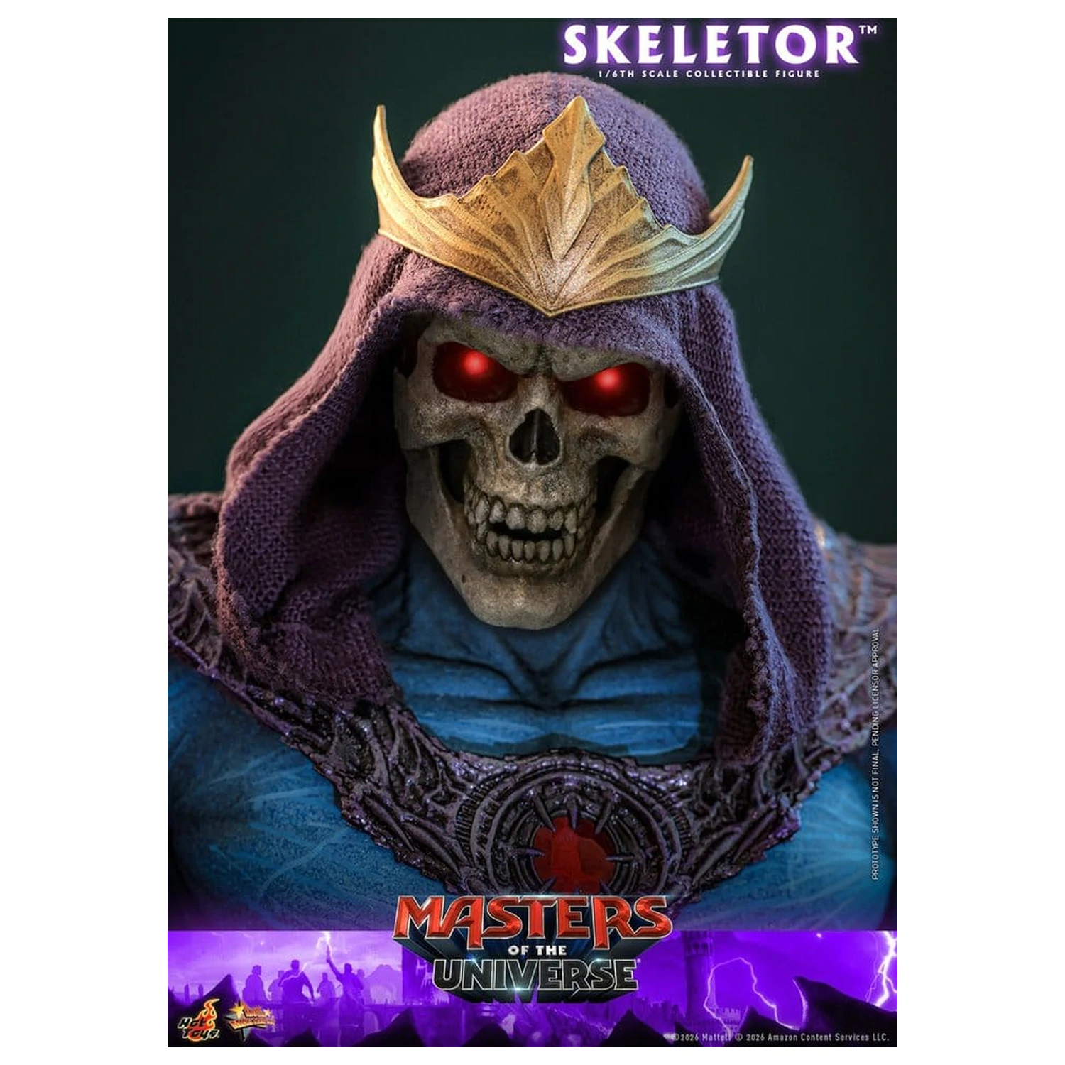 Masters of the Universe Movie Masterpiece akcijska figura 1/6 Skeletor 31 cm fotografija izdelka