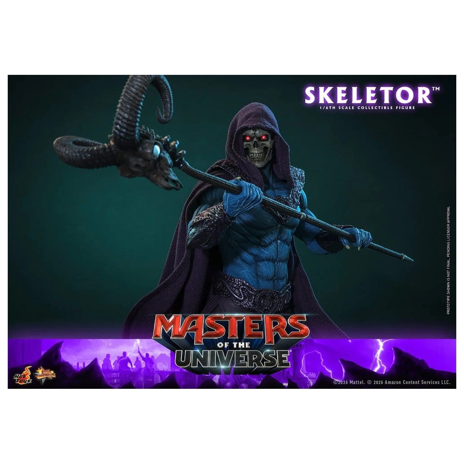Masters of the Universe Movie Masterpiece akcijska figura 1/6 Skeletor 31 cm fotografija izdelka