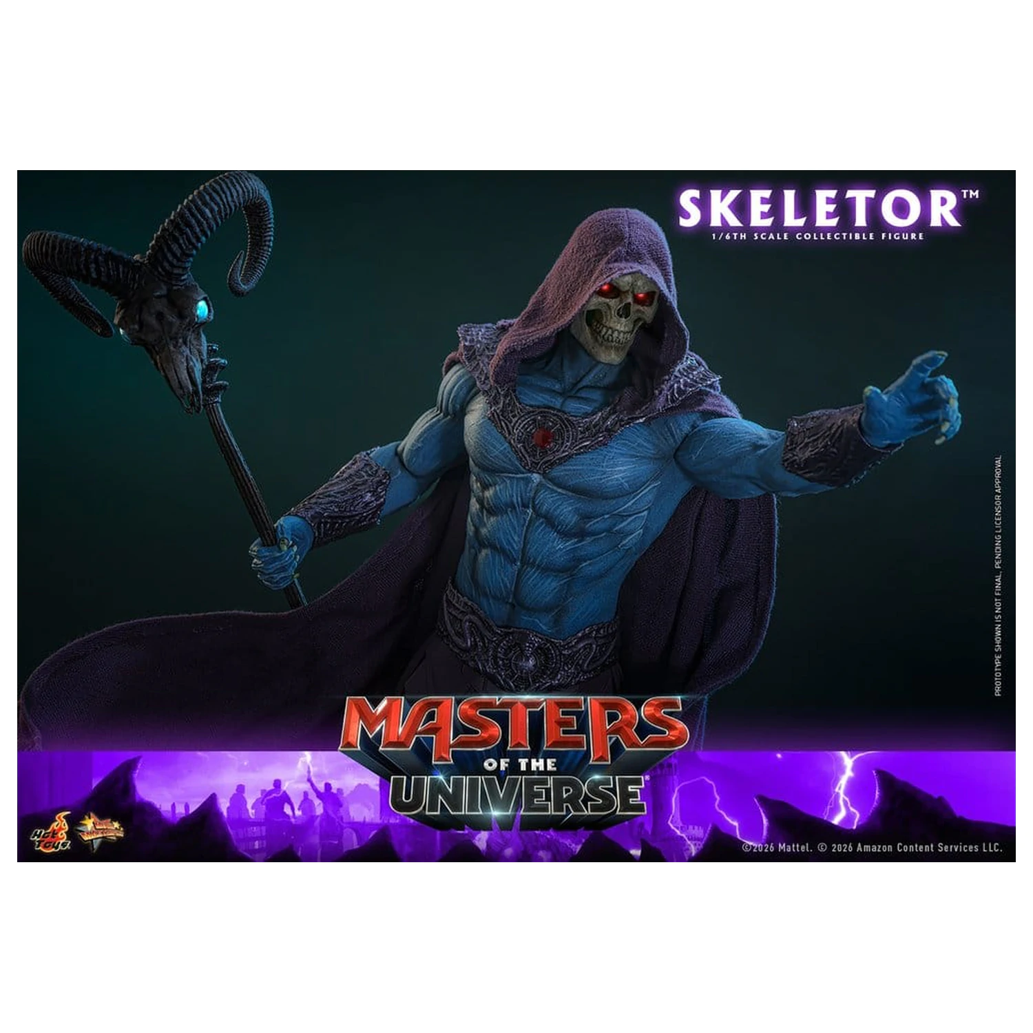 Masters of the Universe Movie Masterpiece akcijska figura 1/6 Skeletor 31 cm fotografija izdelka