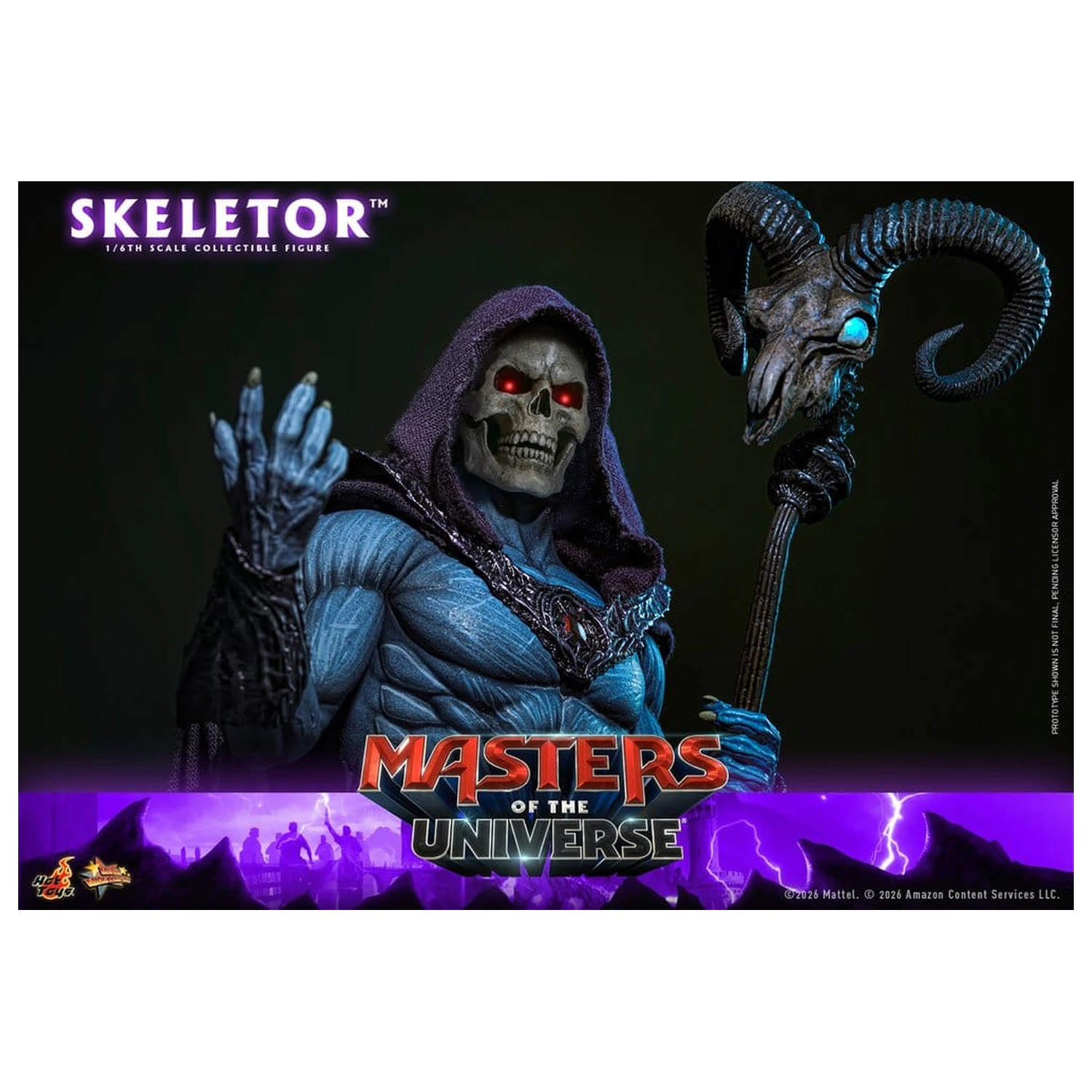 Masters of the Universe Movie Masterpiece akcijska figura 1/6 Skeletor 31 cm fotografija izdelka
