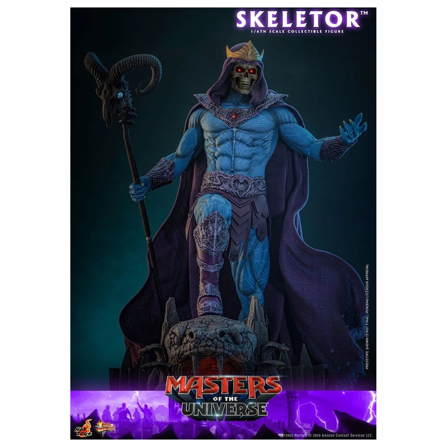 Masters of the Universe Movie Masterpiece akcijska figura 1/6 Skeletor 31 cm fotografija izdelka