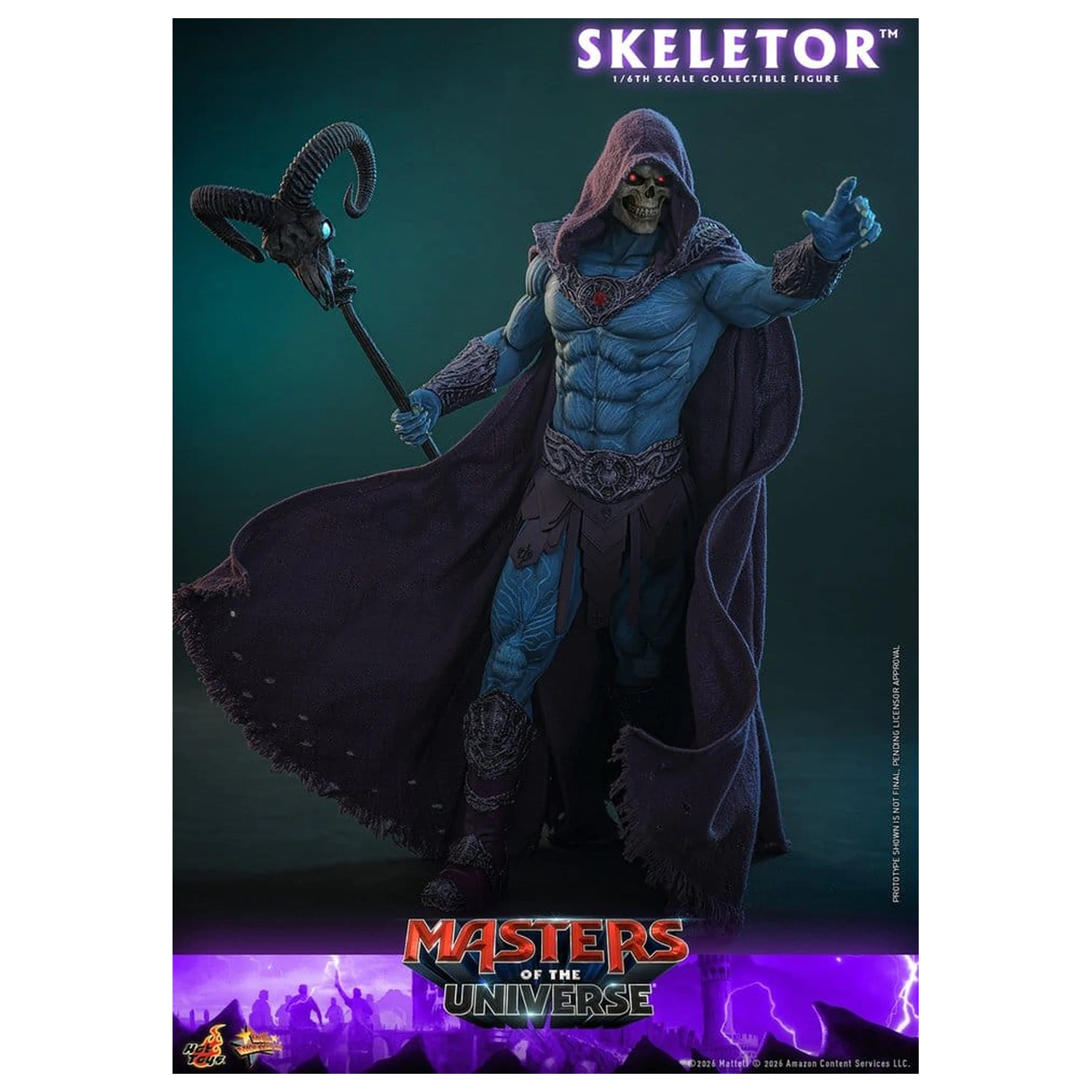 Masters of the Universe Movie Masterpiece akcijska figura 1/6 Skeletor 31 cm fotografija izdelka