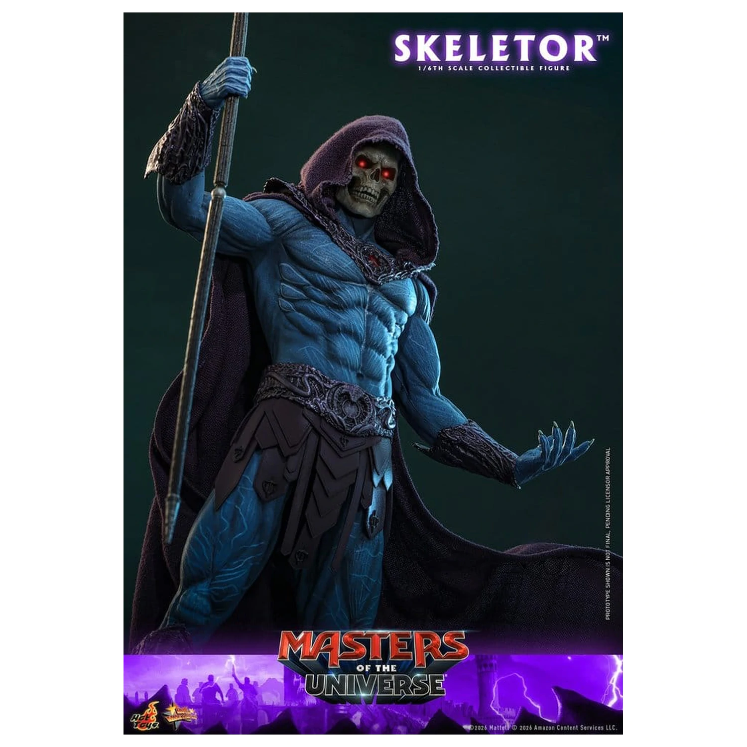Masters of the Universe Movie Masterpiece akcijska figura 1/6 Skeletor 31 cm fotografija izdelka