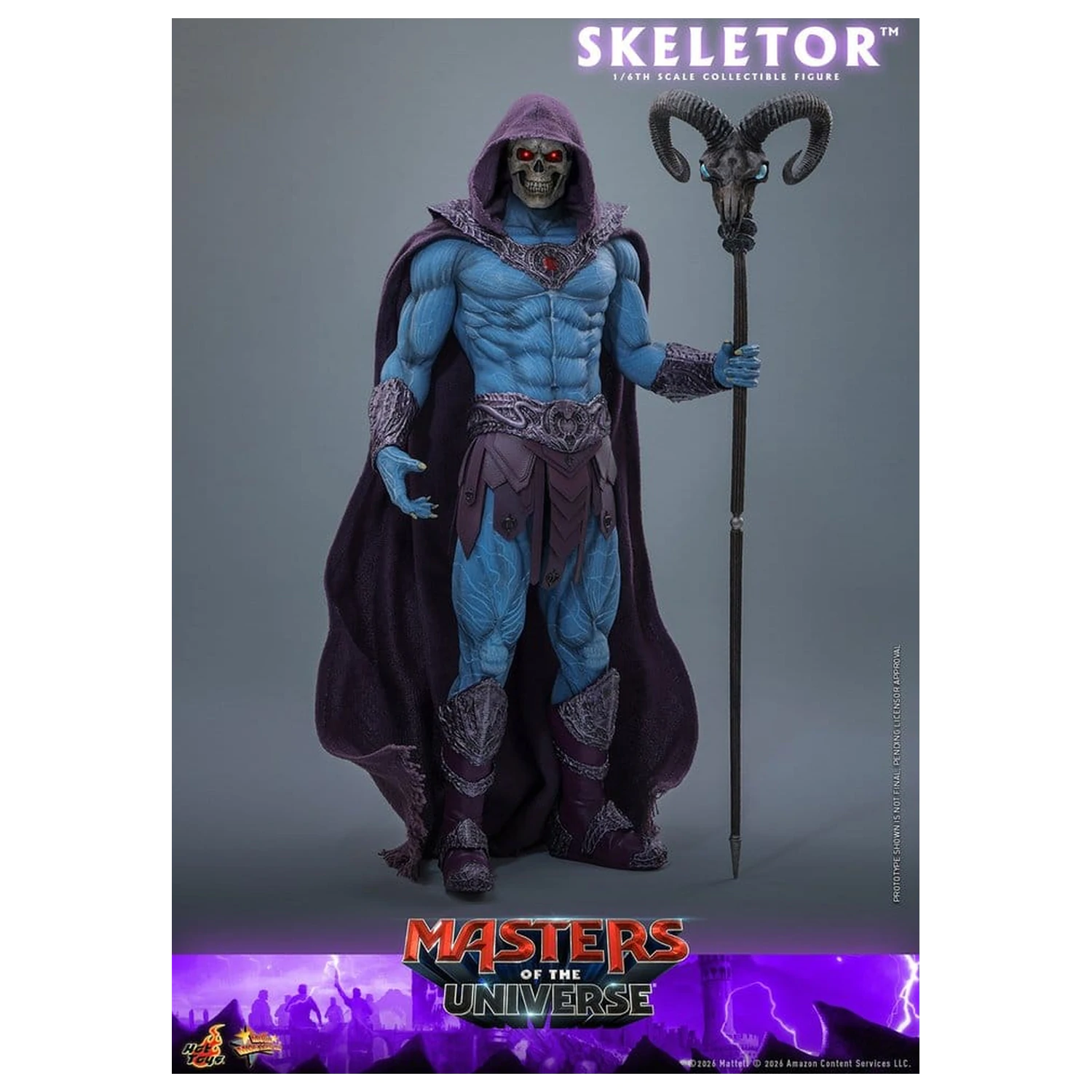 Masters of the Universe Movie Masterpiece akcijska figura 1/6 Skeletor 31 cm fotografija izdelka