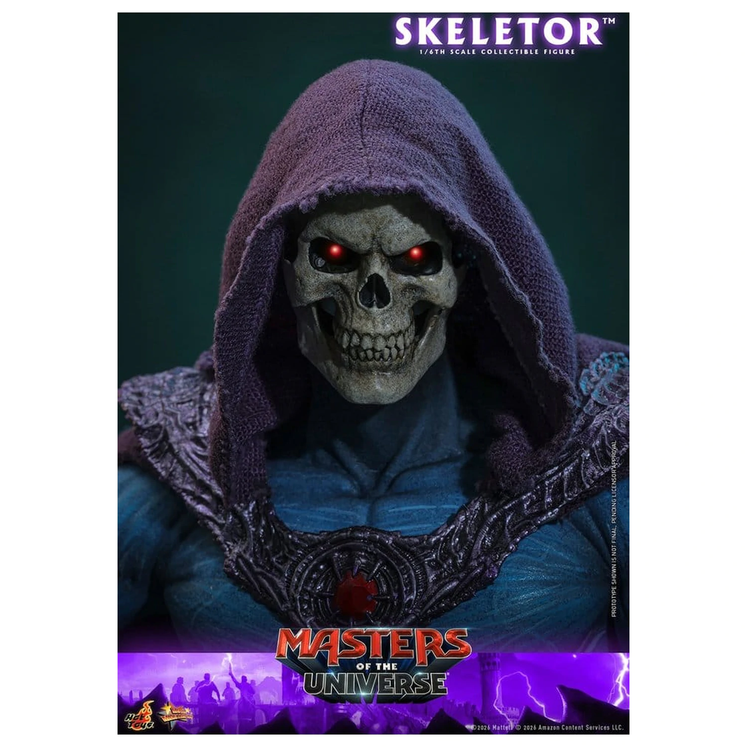 Masters of the Universe Movie Masterpiece akcijska figura 1/6 Skeletor 31 cm fotografija izdelka