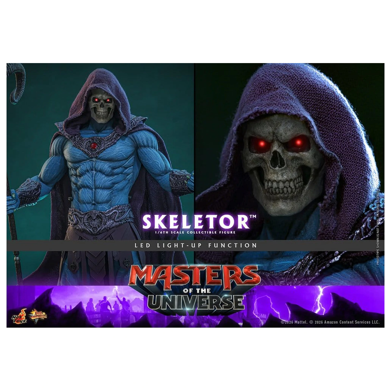 Masters of the Universe Movie Masterpiece akcijska figura 1/6 Skeletor 31 cm fotografija izdelka