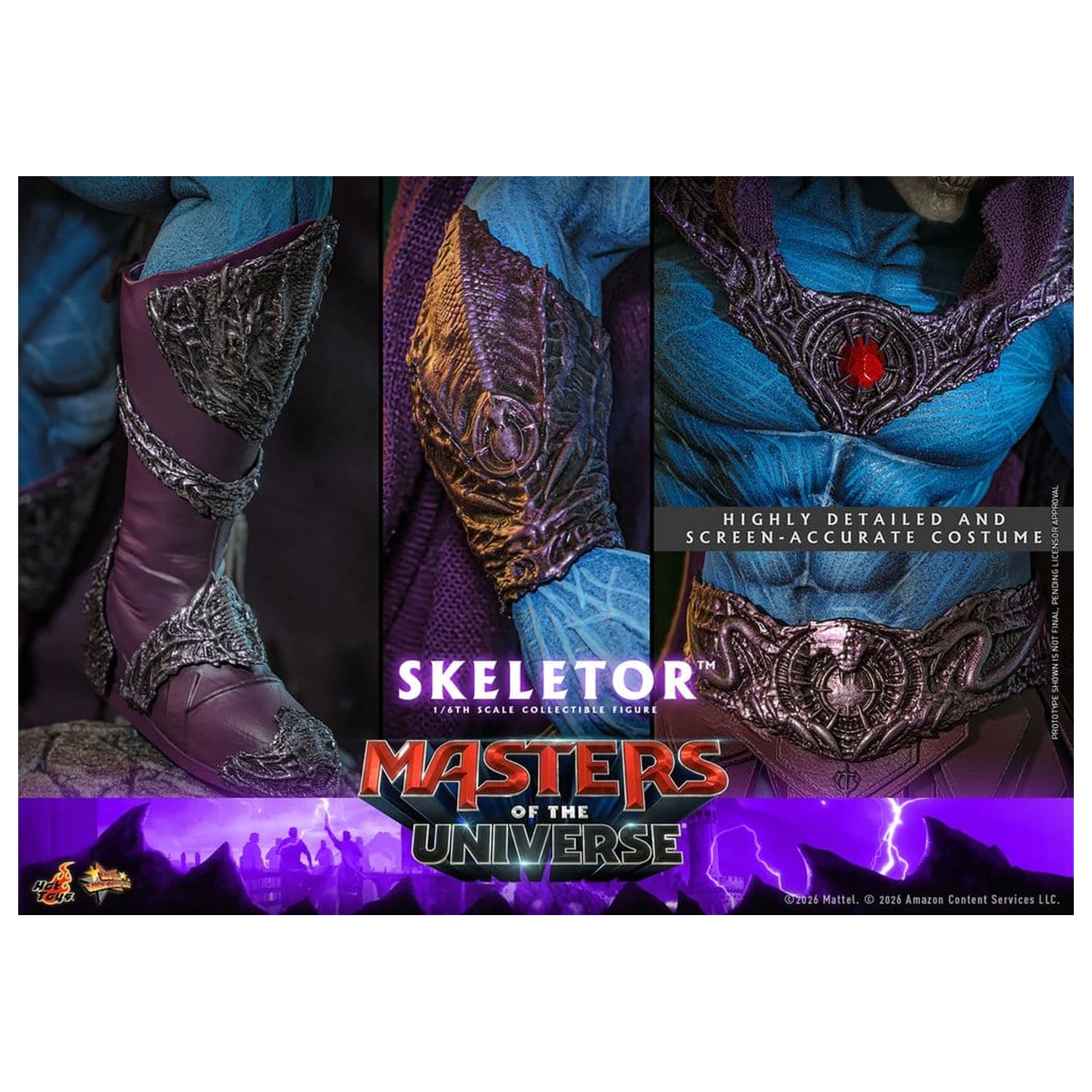 Masters of the Universe Movie Masterpiece akcijska figura 1/6 Skeletor 31 cm fotografija izdelka