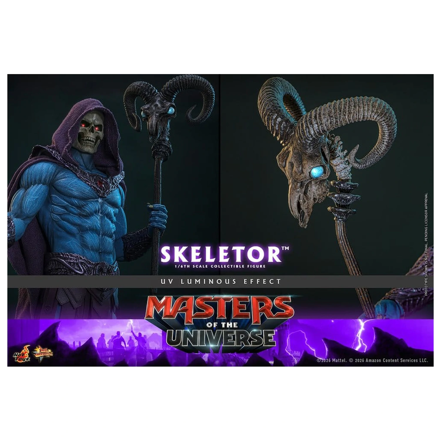 Masters of the Universe Movie Masterpiece akcijska figura 1/6 Skeletor 31 cm fotografija izdelka