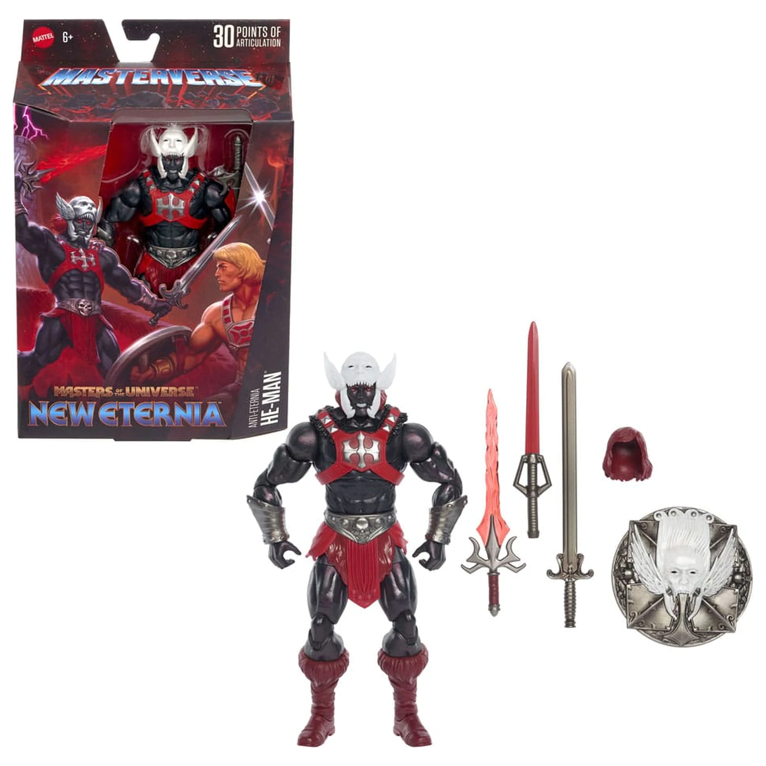 Masters of the Universe: New Eternia Masterverse akcijska figura Anti-Eternia He-Man 18 cm fotografija izdelka