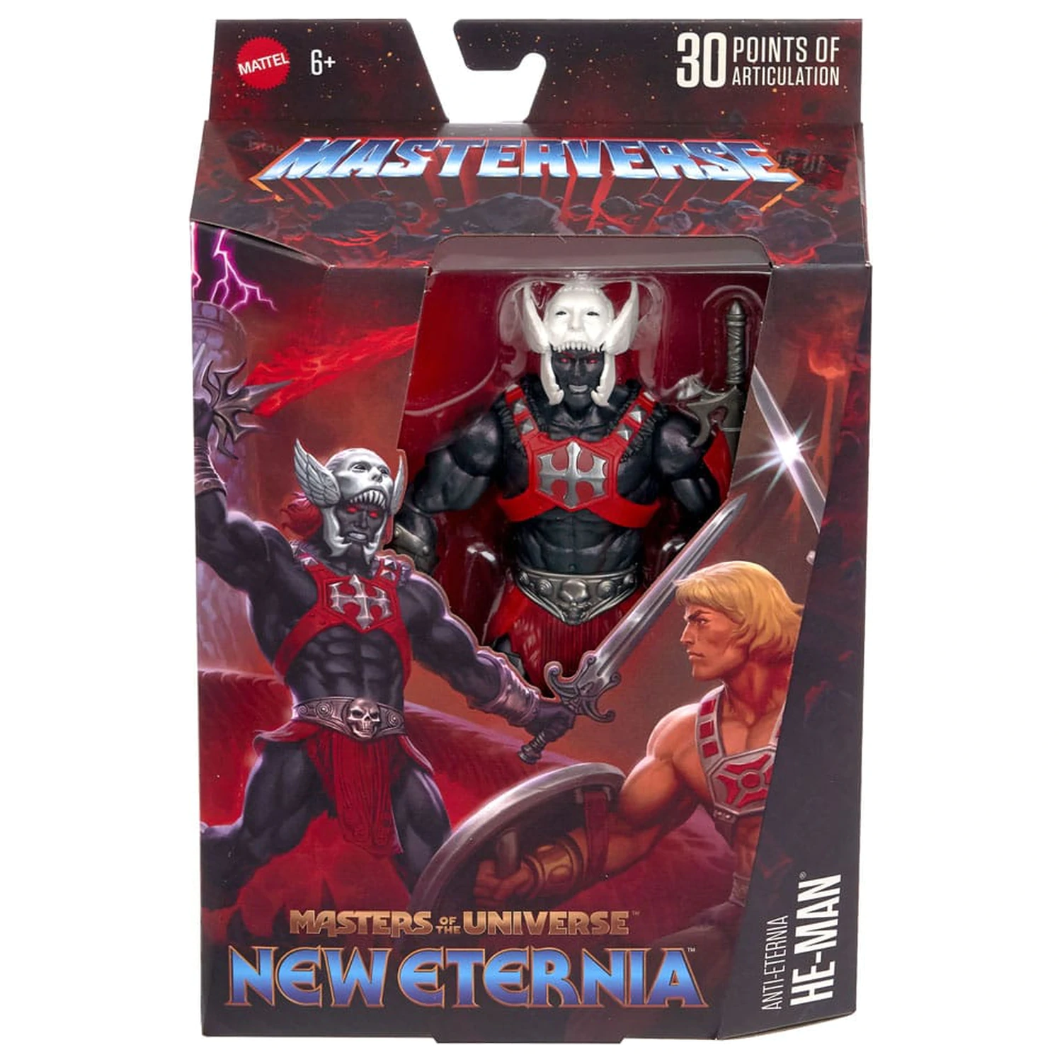 Masters of the Universe: New Eternia Masterverse akcijska figura Anti-Eternia He-Man 18 cm fotografija izdelka