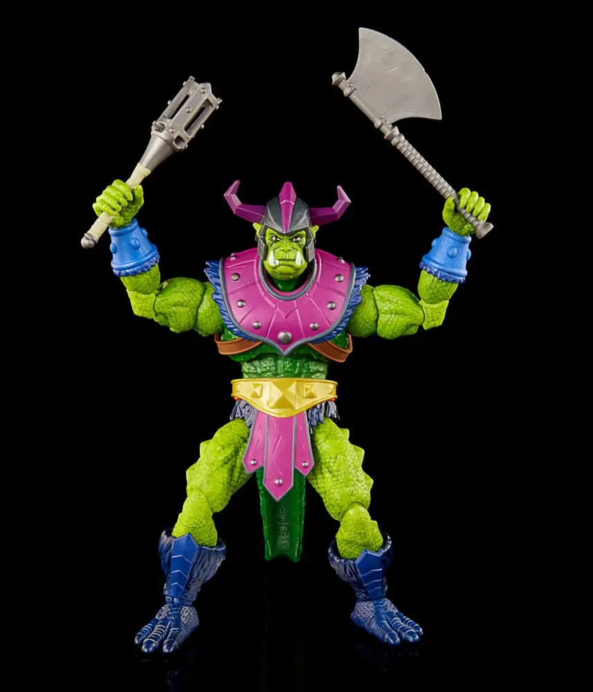 Masters of the Universe: New Eternia Masterverse Deluxe akcijska figura Whiplash 21 cm fotografija izdelka