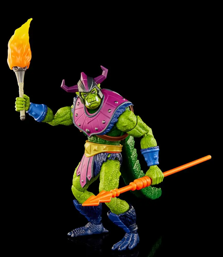 Masters of the Universe: New Eternia Masterverse Deluxe akcijska figura Whiplash 21 cm fotografija izdelka