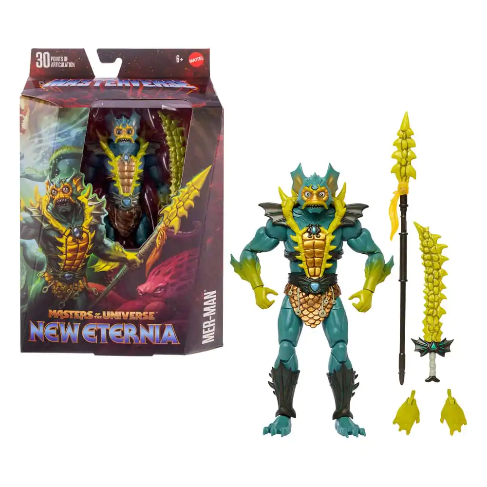 Masters of the Universe: New Eternia Masterverse akcijska figura Mer-Man 18 cm fotografija izdelka