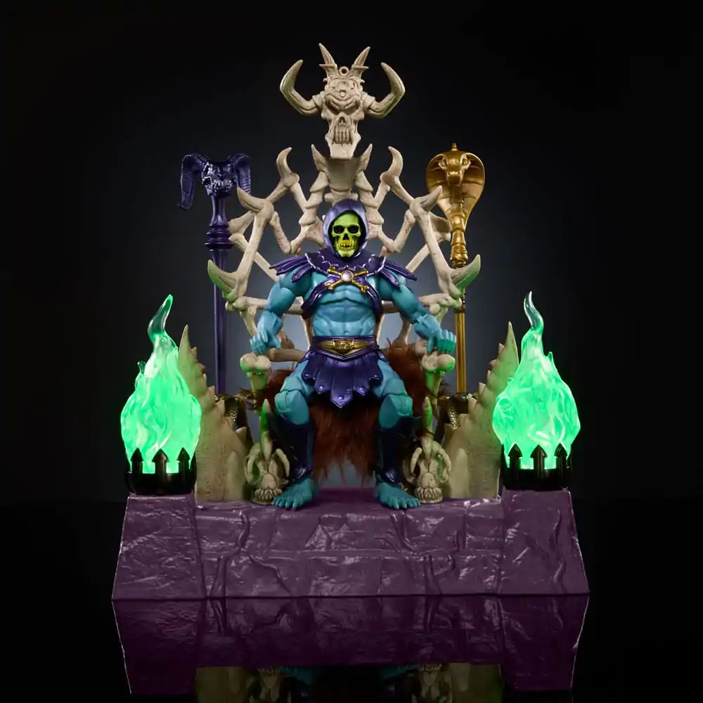 Masters of the Universe: New Eternia Masterverse akcijska figura Skeletor & Throne 18 cm fotografija izdelka