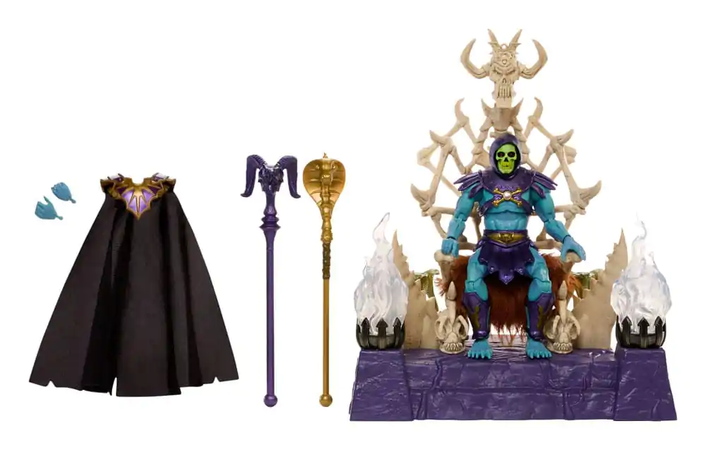 Masters of the Universe: New Eternia Masterverse akcijska figura Skeletor & Throne 18 cm fotografija izdelka