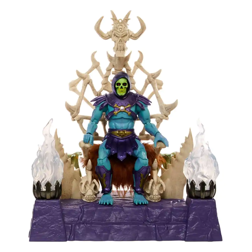 Masters of the Universe: New Eternia Masterverse akcijska figura Skeletor & Throne 18 cm fotografija izdelka