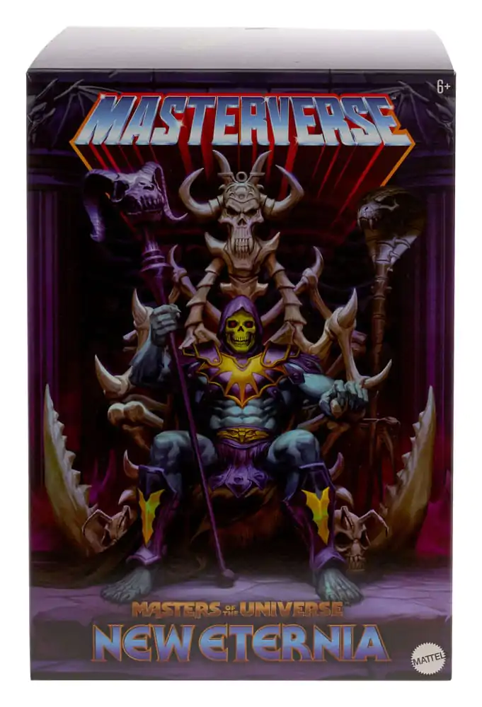 Masters of the Universe: New Eternia Masterverse akcijska figura Skeletor & Throne 18 cm fotografija izdelka