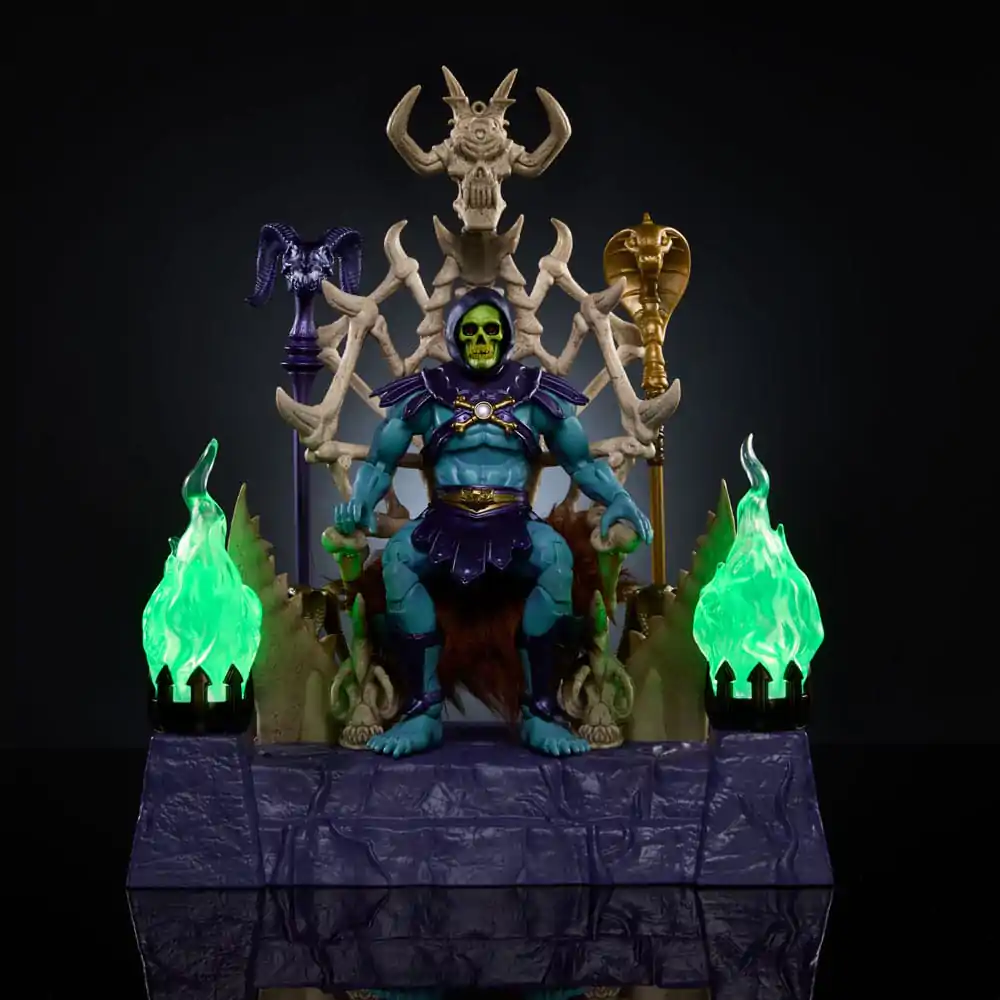 Masters of the Universe: New Eternia Masterverse akcijska figura Skeletor & Throne 18 cm fotografija izdelka