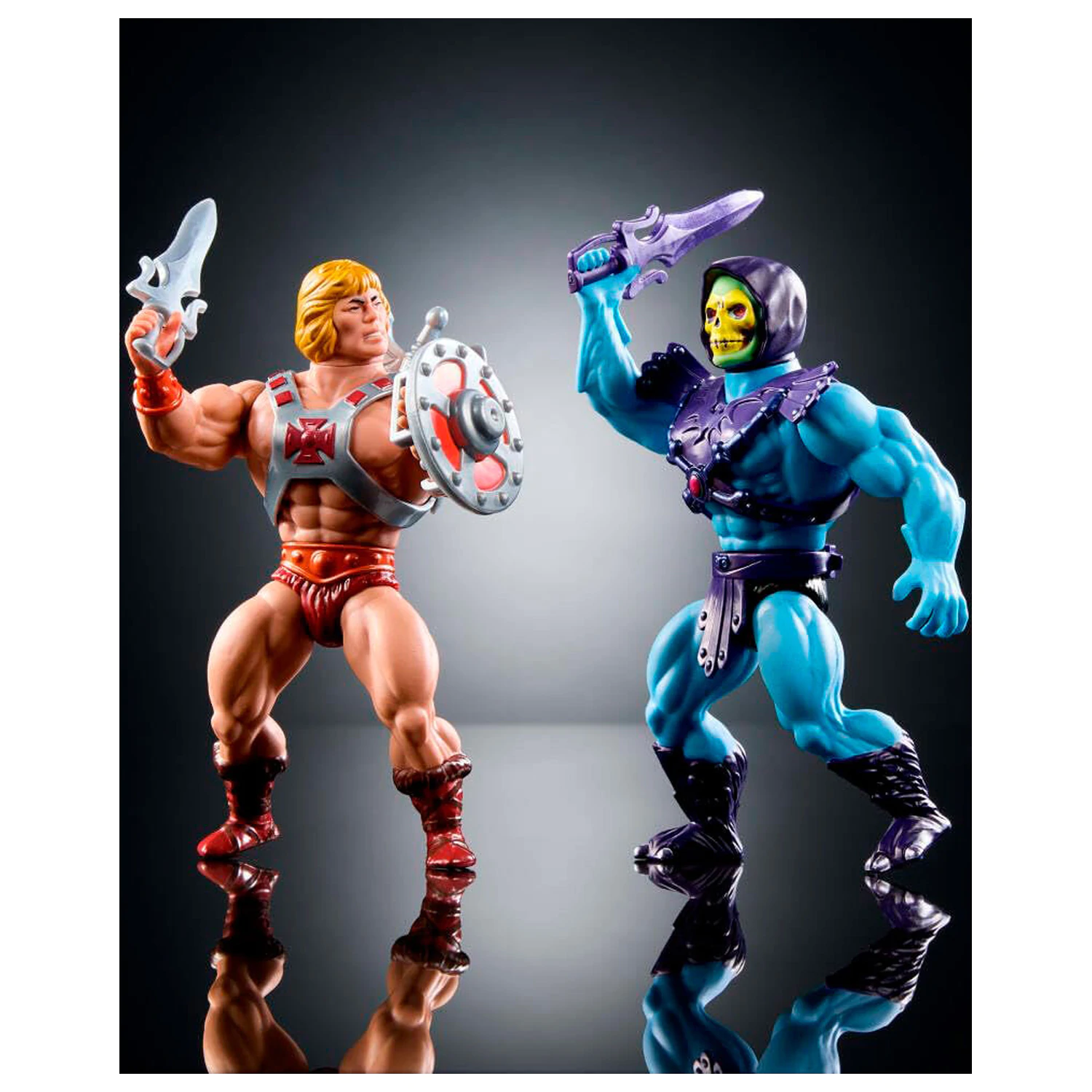 Masters of the Universe Origins 80 Anniversary Mattel He-Man and Skeletor set 2 figur 14cm fotografija izdelka