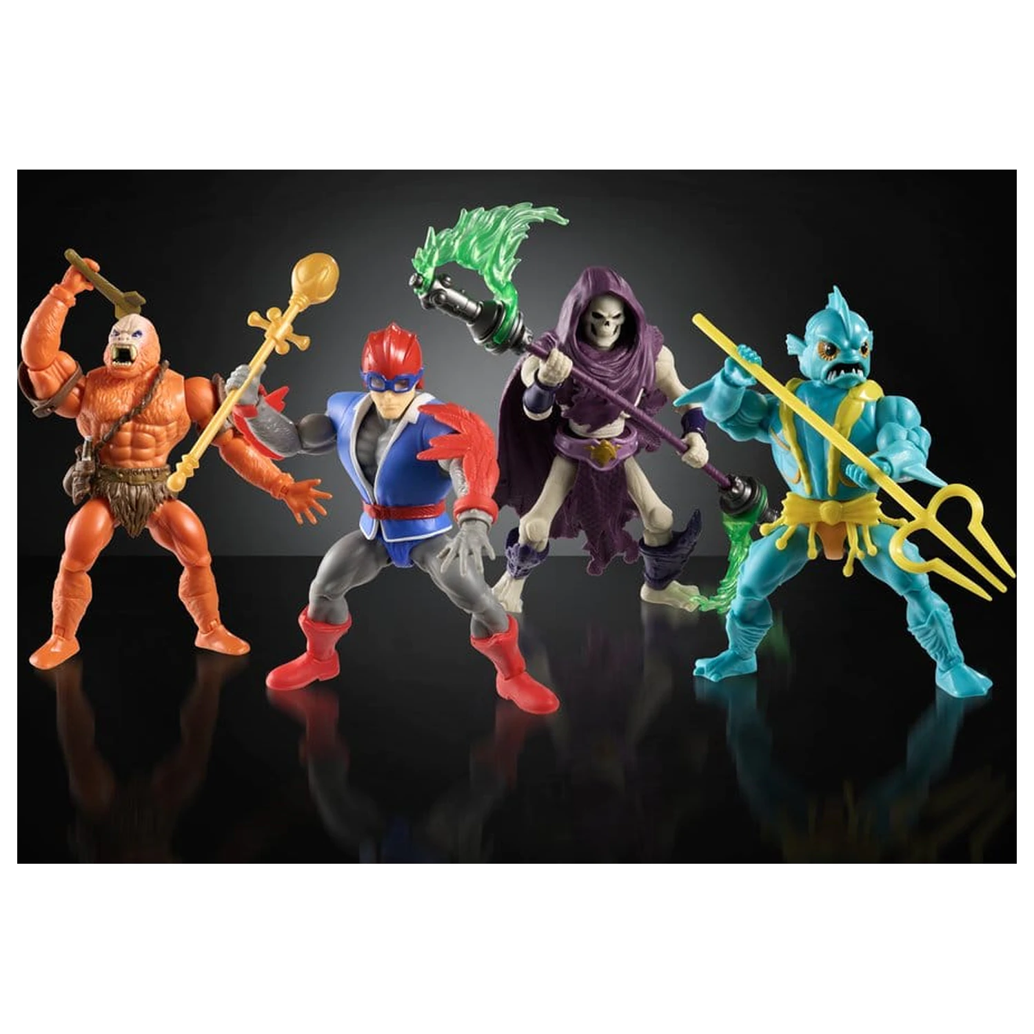 Masters of the Universe Origins akcijski figurni komplet 4 Battle for Subternia 14 cm fotografija izdelka