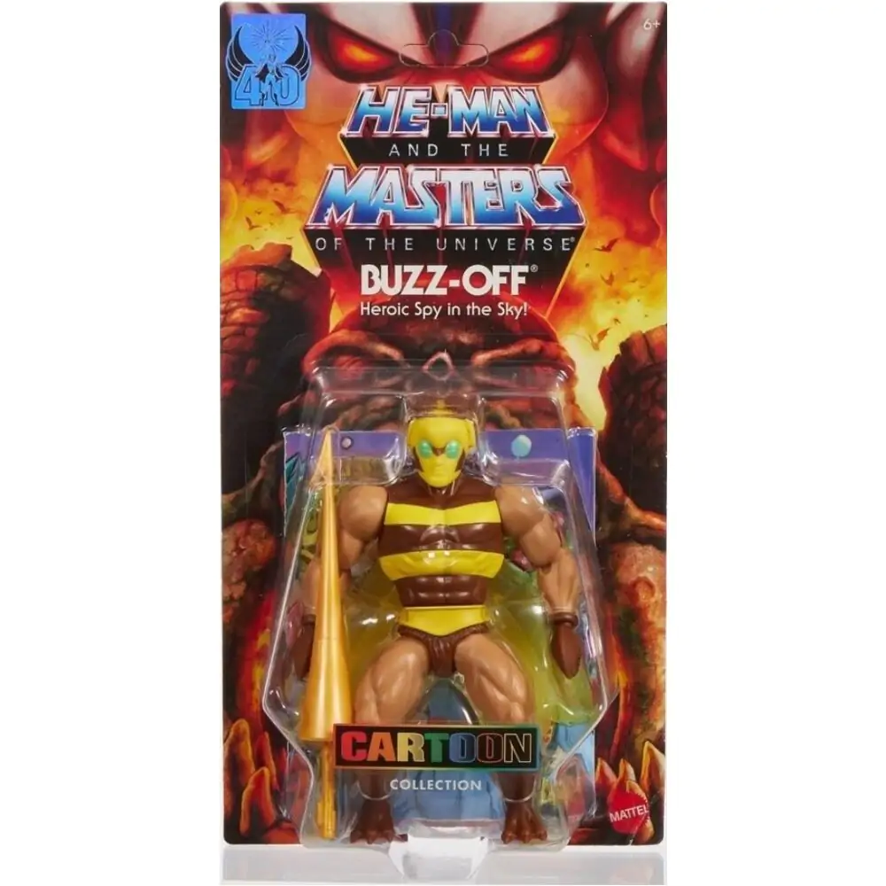 Masters of the Universe Origins Buzz-Off figura 14 cm fotografija izdelka