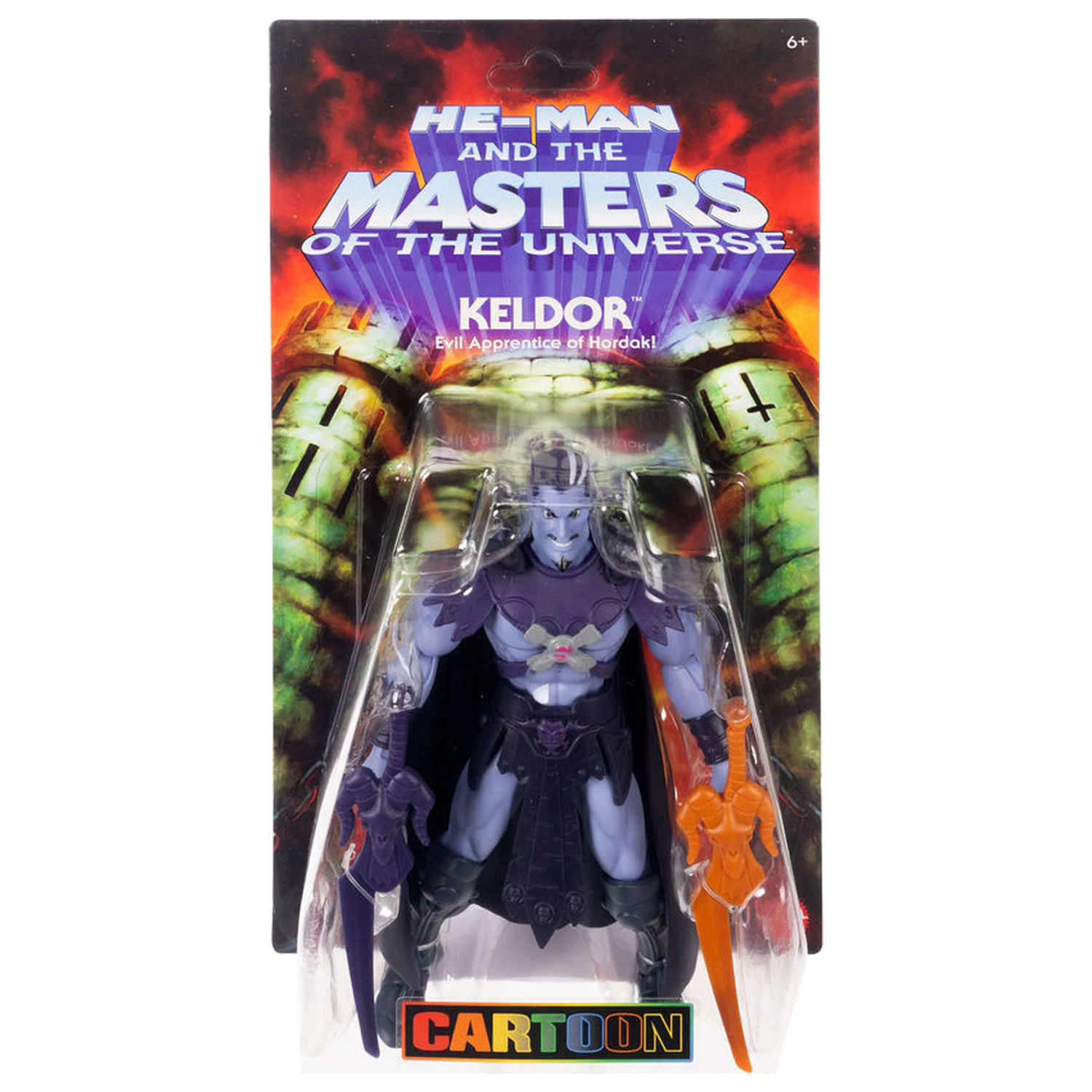 Masters of the Universe Origins Cartoon Collection Keldor figura 14cm fotografija izdelka