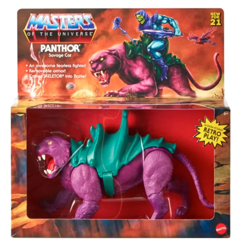 Masters of the Universe Origins akcijska figura 2021 Panthor 14 cm fotografija izdelka