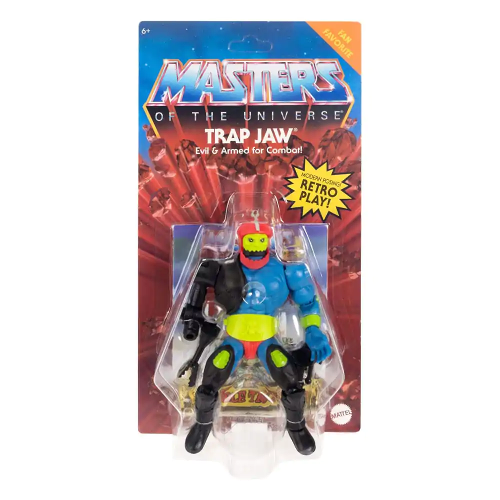 Masters of the Universe Origins akcijska figura Trap Jaw 14 cm fotografija izdelka