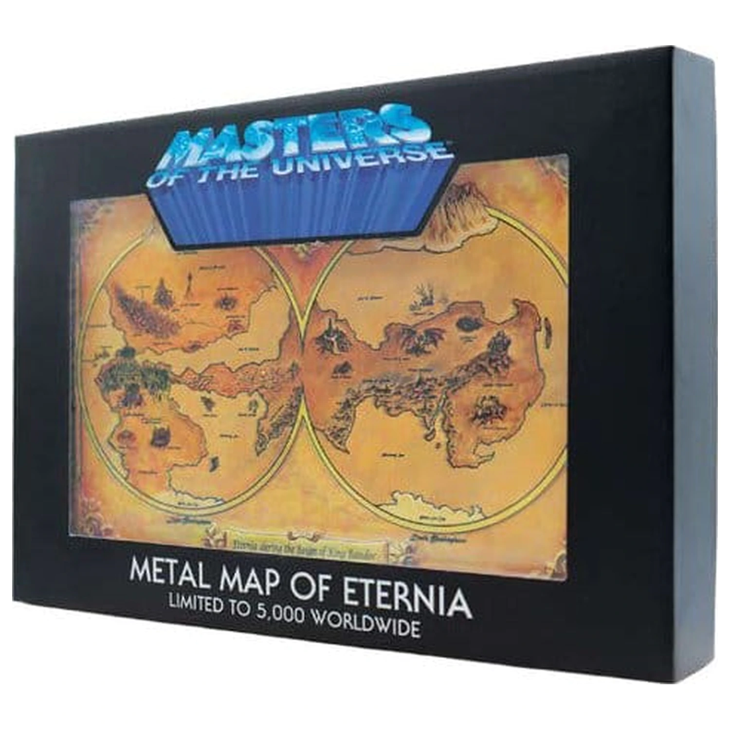 Masters of the Universe Replika kovinske karte Eternie, omejena izdaja, 10 x 15 cm fotografija izdelka