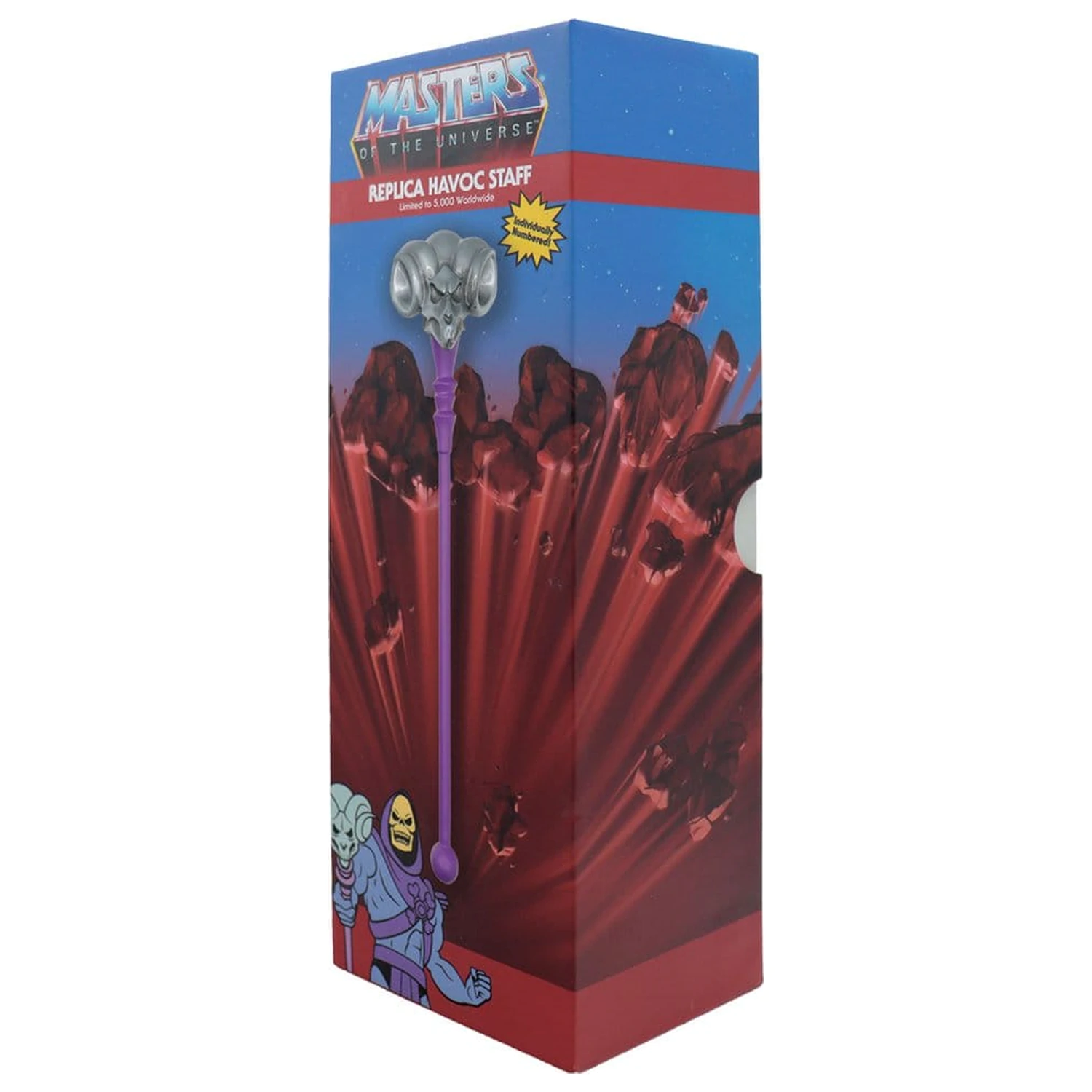 Masters of the Universe Replika Miniaturni Havoc Staff Limited Edition 18 cm fotografija izdelka