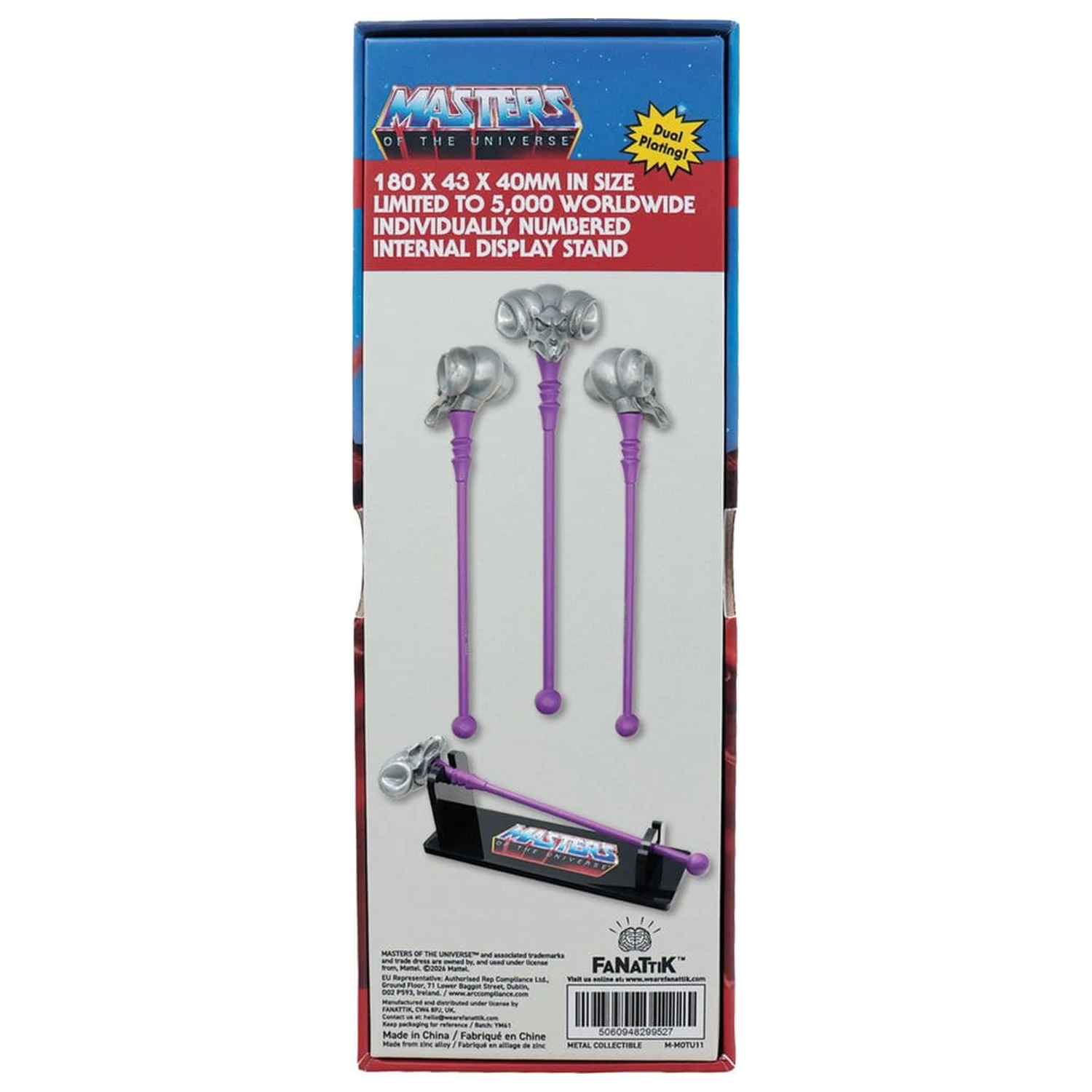 Masters of the Universe Replika Miniaturni Havoc Staff Limited Edition 18 cm fotografija izdelka