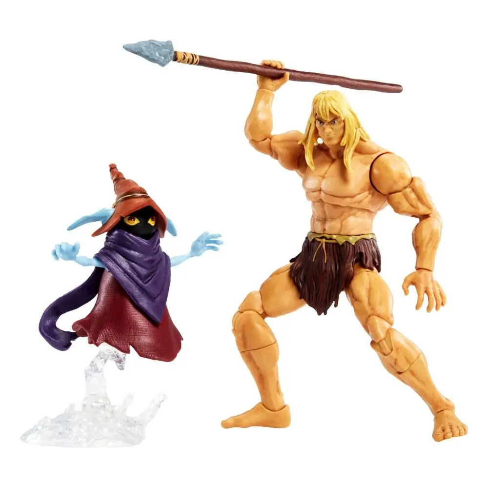 Masters of the Universe: Revelation Masterverse akcijske figure 2022 Deluxe Savage He-Man & Orko 18 cm fotografija izdelka