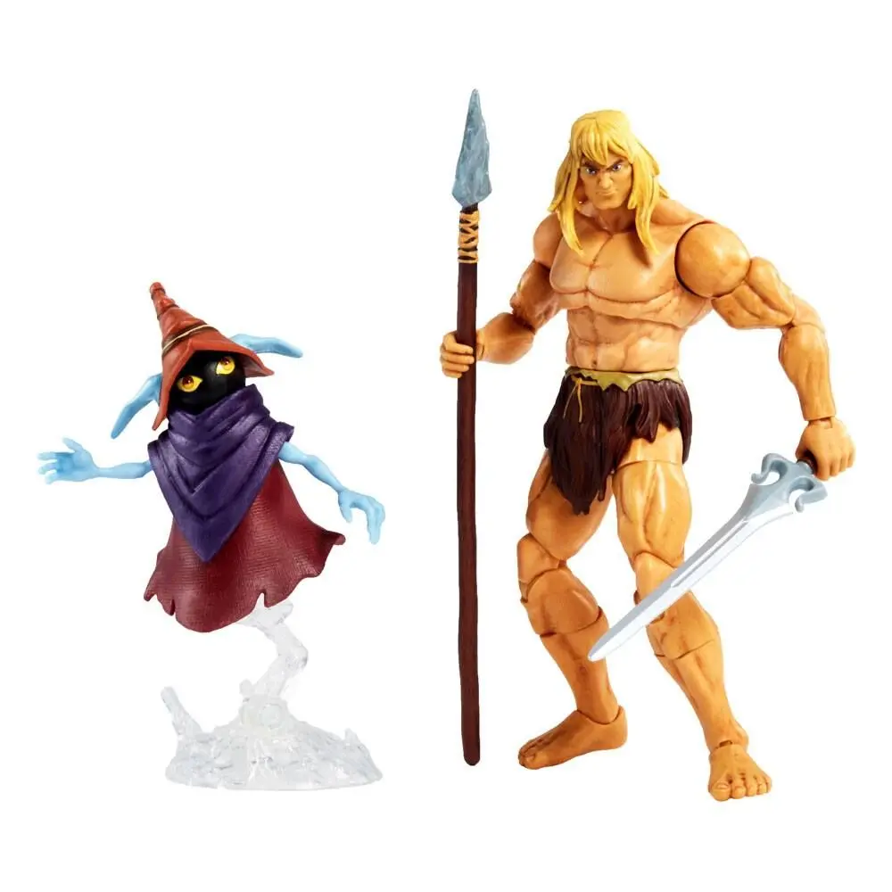 Masters of the Universe: Revelation Masterverse akcijske figure 2022 Deluxe Savage He-Man & Orko 18 cm fotografija izdelka
